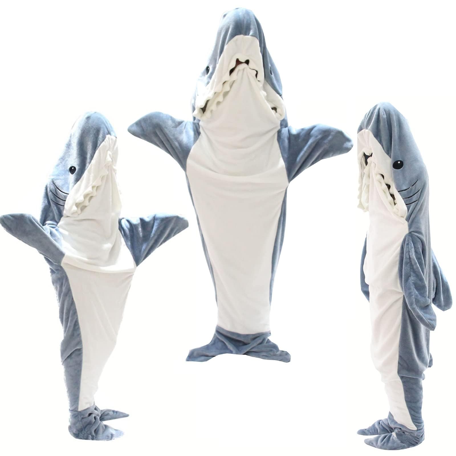 Haai Deken, Haai Deken Hoodie, Haai Onesie Deken, Haai Deken Super Zachte Gezellige Flanel Hoodie Haai Slaapzak Haai Staart Draagbare Fleece Haai Deken, Haai Deken Hoodie, Haai Onesie Deken, Haai Deken Super Zachte Gezellige Flanel Hoodie Haai Slaapzak Haai Staart Draagbare Fleece