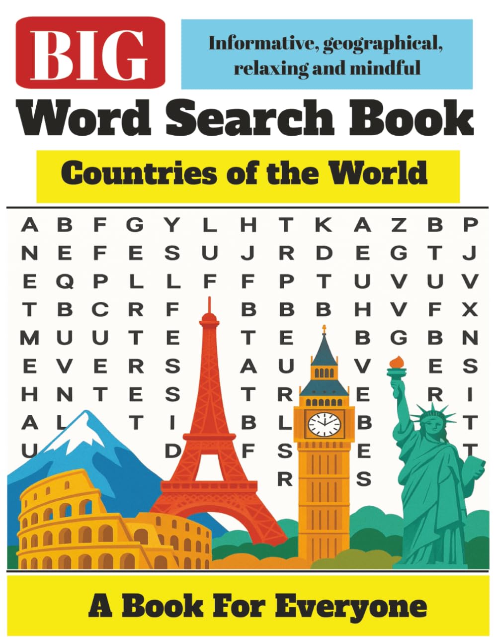 Big Wordsearch Book of Countries of the World