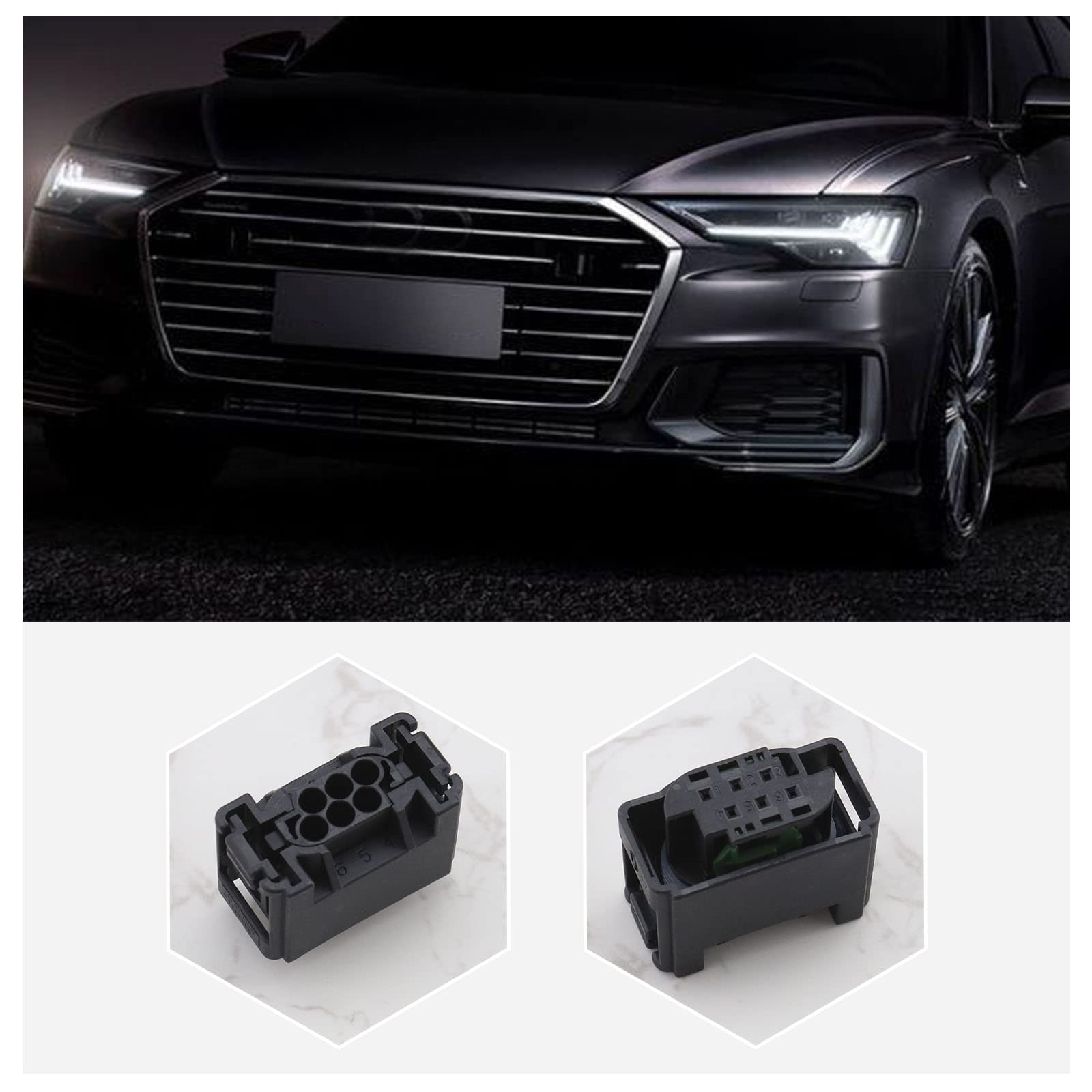 Be In Your Mind 2 Satz 6-poliger Kfz-Scheinwerferpegelsensor  