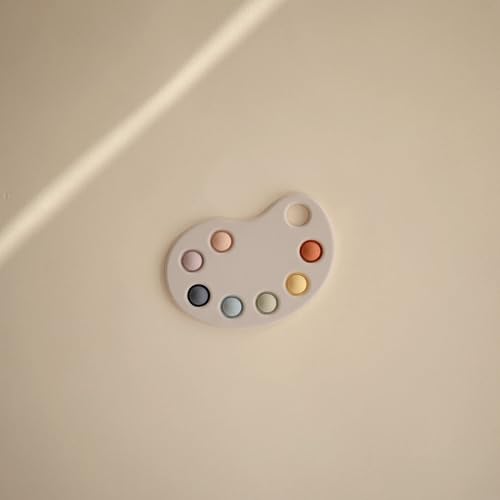 Miniatura 2 de mushie - Juguete para presionar con diseño de paleta de pintura