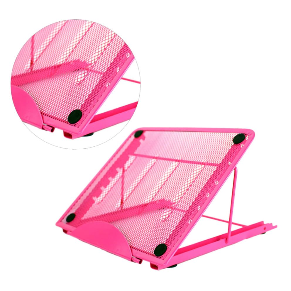 Base Plegable Portátil para Laptop Housoutil Rosa miniatura 3