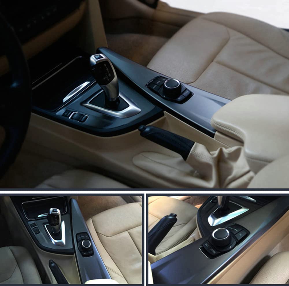 NewL Brushed Stainless Steel Metallic Vinyl Wrap Film Matte Chrome Car Wrapping Foil Sticker Sheet for Car Laptop Furniture (Black, 30cm x 150cm) — view 2