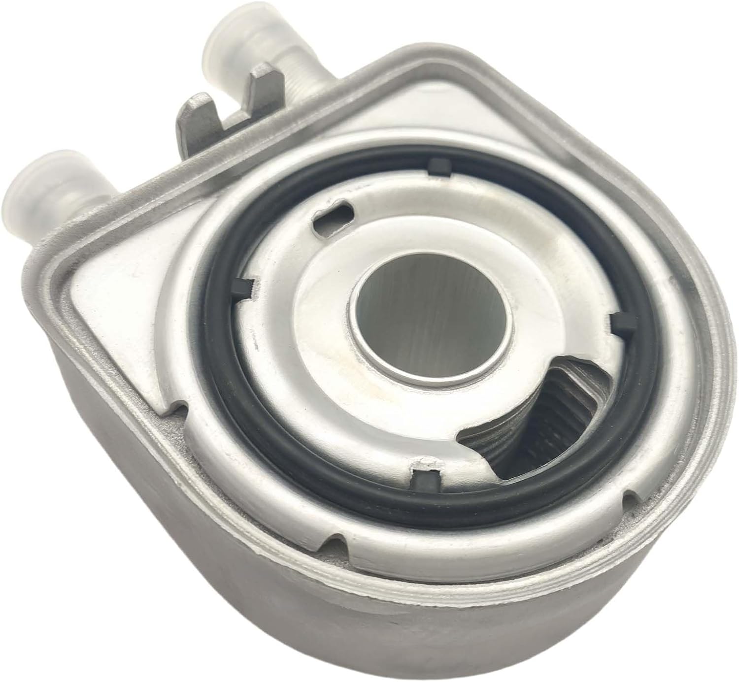 Engine Oil Cooler Compatible With Hyundai Sonata Santa Fe Tucson Kia Optima 2.0L 2.4L 264102G000 26410-2G000 (2G000)