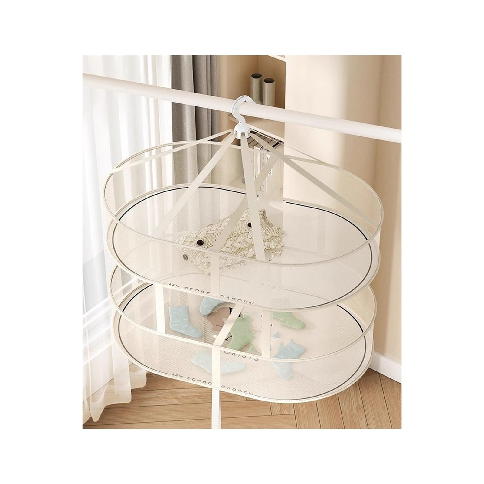 Cintre pour vêtements séchoir balcon et filet de séchage