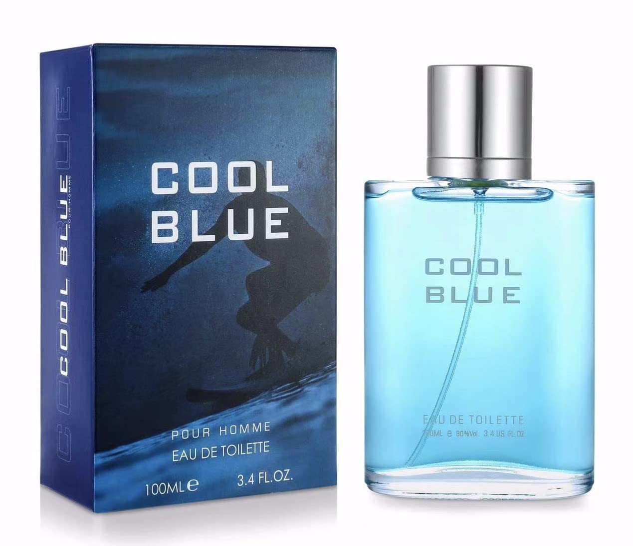 COOL BLUE POUR HOMME EAU DE TOILETTE FOR MEN 100ML