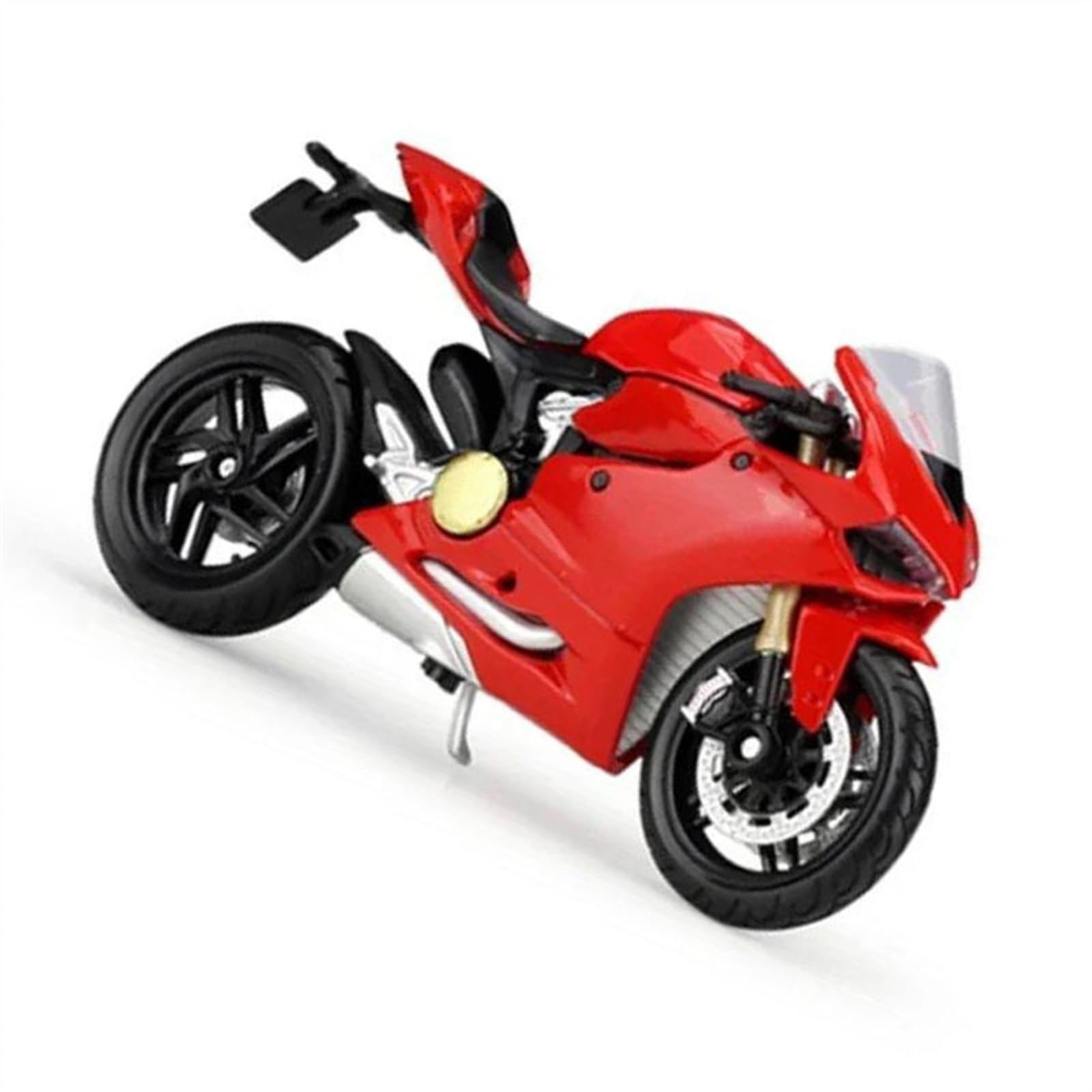 Modello in Scala Modello di Moto 1/18 Pressofuso in Metallo da Collezione per Moto per Ducati 1199 Panigale