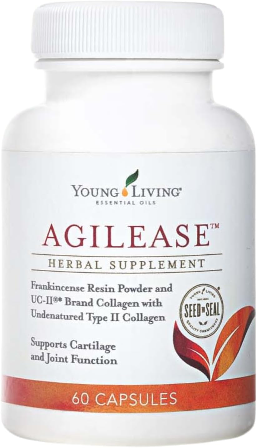 AgilEase Capsules | 60 Count | UC-II Collagen Supplement | Supports Mobility & Flexibility | Helps Maintain Joint Health & Exercise Recovery