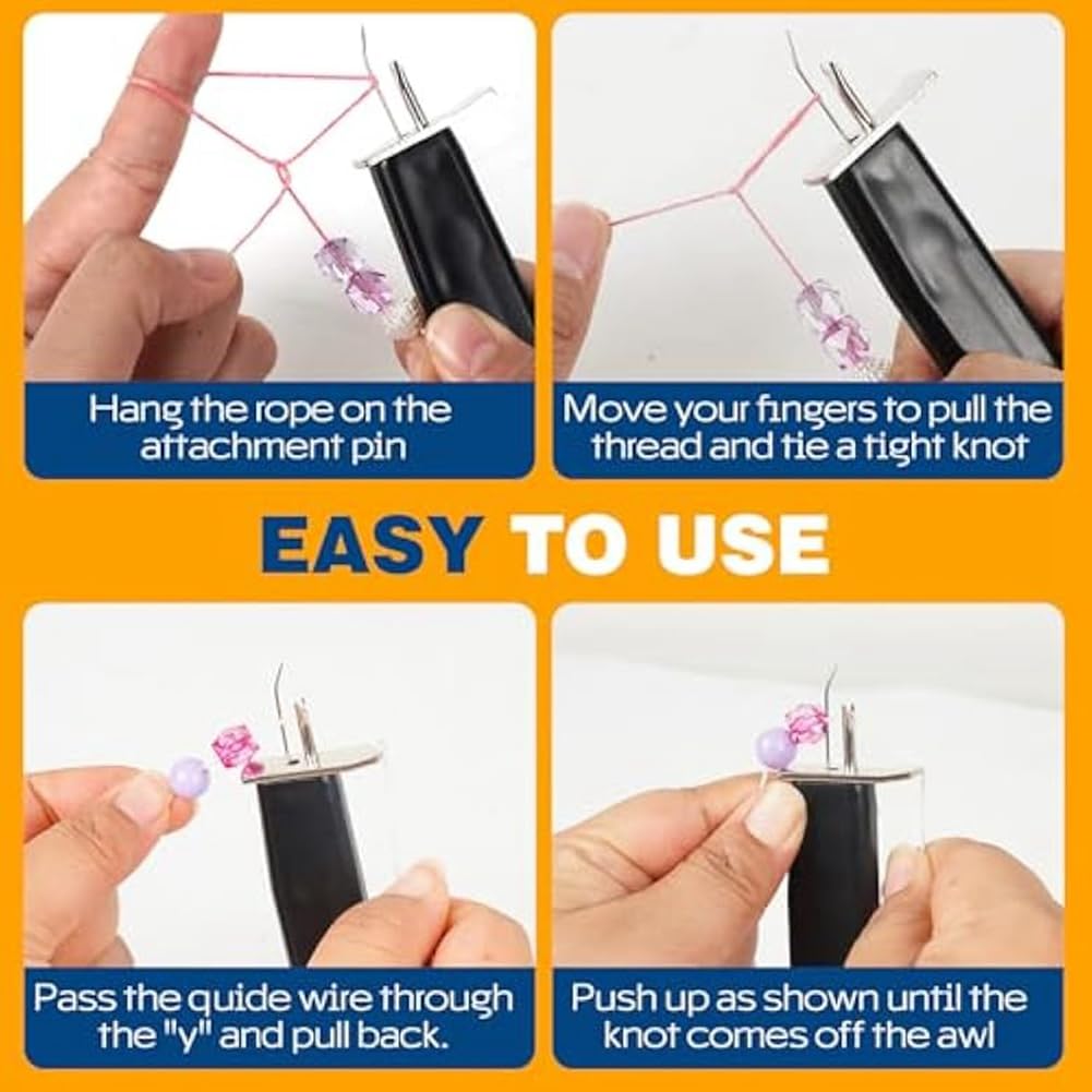 Strumento Per Annodare Perle - Per Gioielli Fai Da Te E Rosari - Foto 12