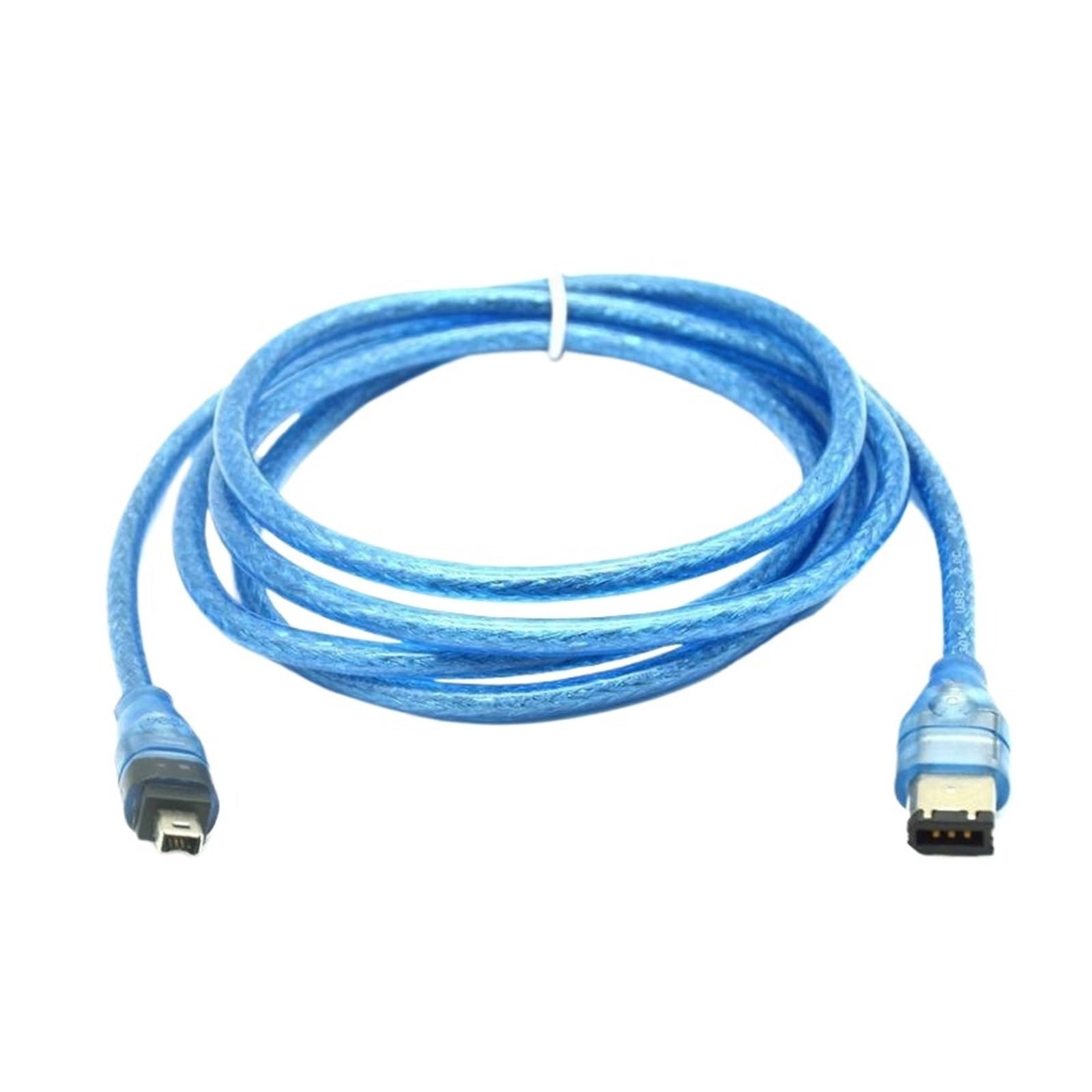 IEEE 1394 4-pinowy na 6-pinowy IEEE 1394 do kabla adaptera ILink 4-pinowy na 6-pinowy kabel Firewire (niebieski)