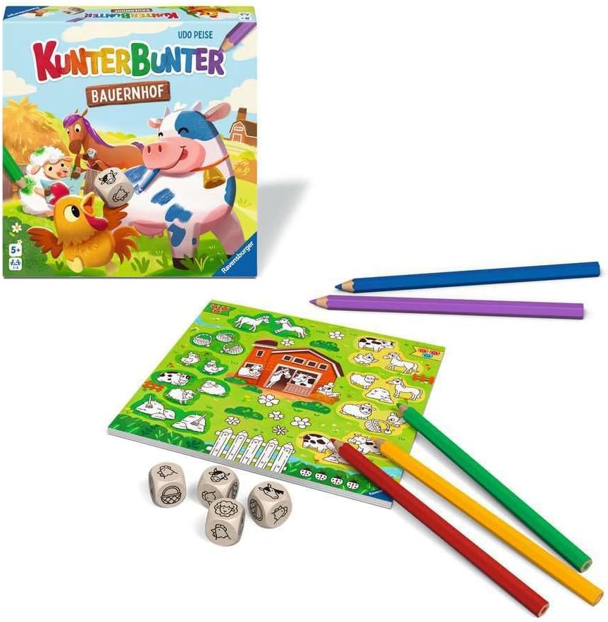 Kunterbunter Bauernhof - Kinderspiel from 5 years