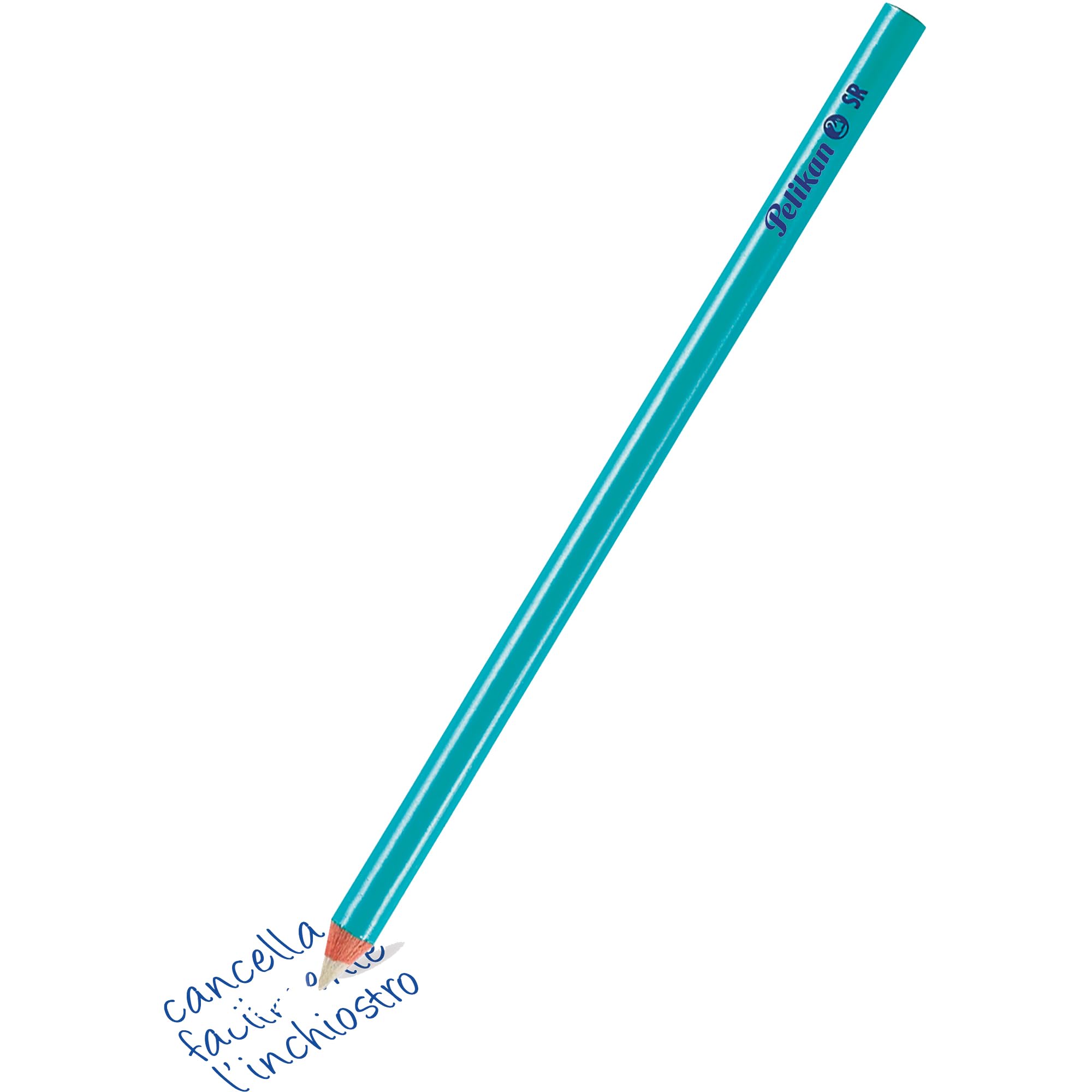 Pelikan SR 12 Gomma Cancellare a Forma di Matita 12 Pezzi per Disegno Tecnico e Artistico