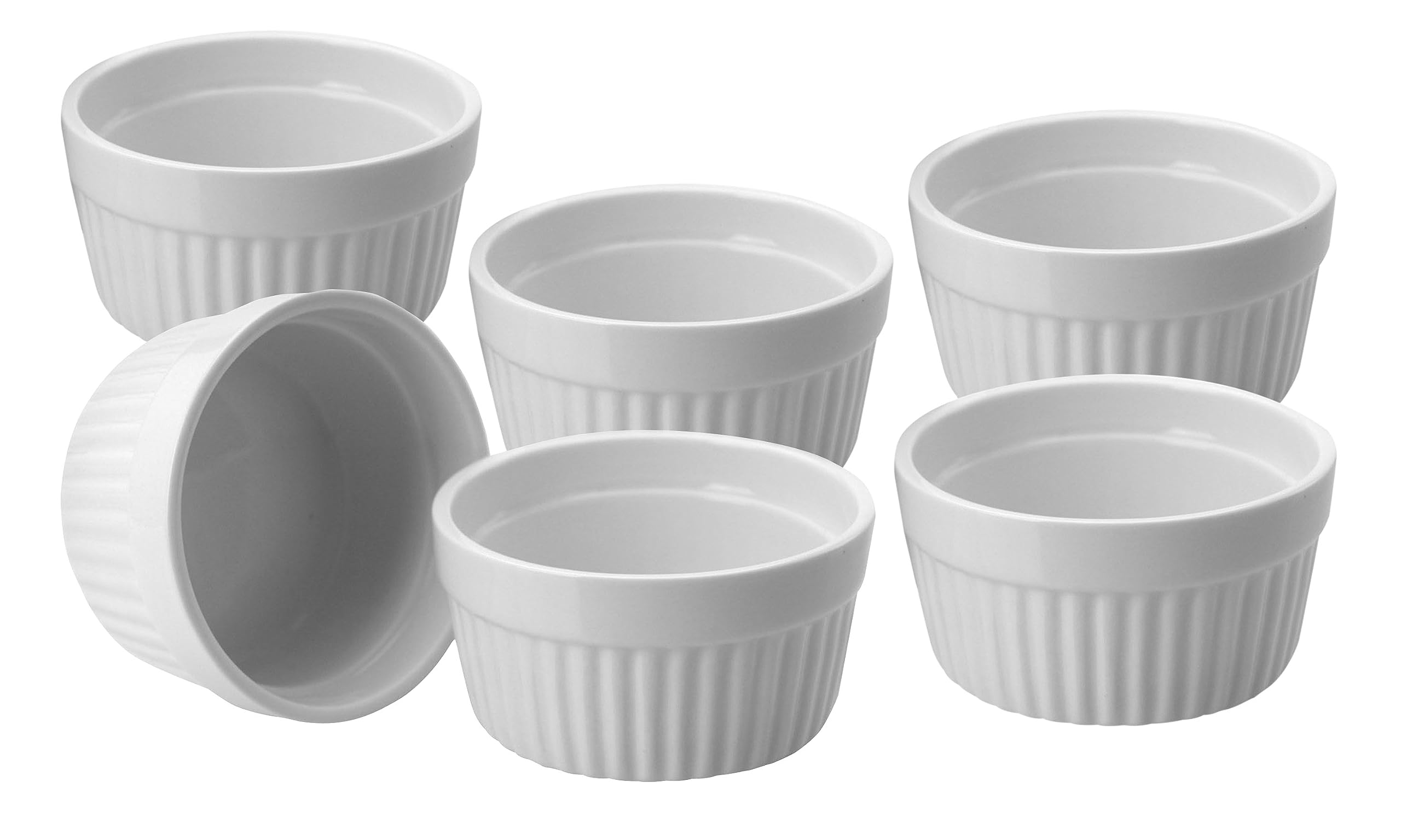 APACALI 12 Stück Dessertringe und Speiseringe, 7.5cm Edelstahl