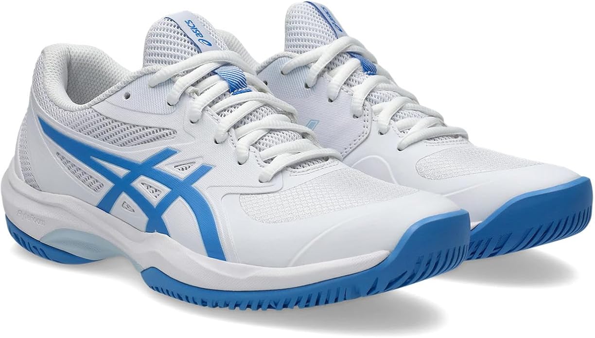 ASICS テニスシューズ ホワイト/ブルー 楽天市場】【サイズ交換往復送料無料】 アシックス ASICS テニス