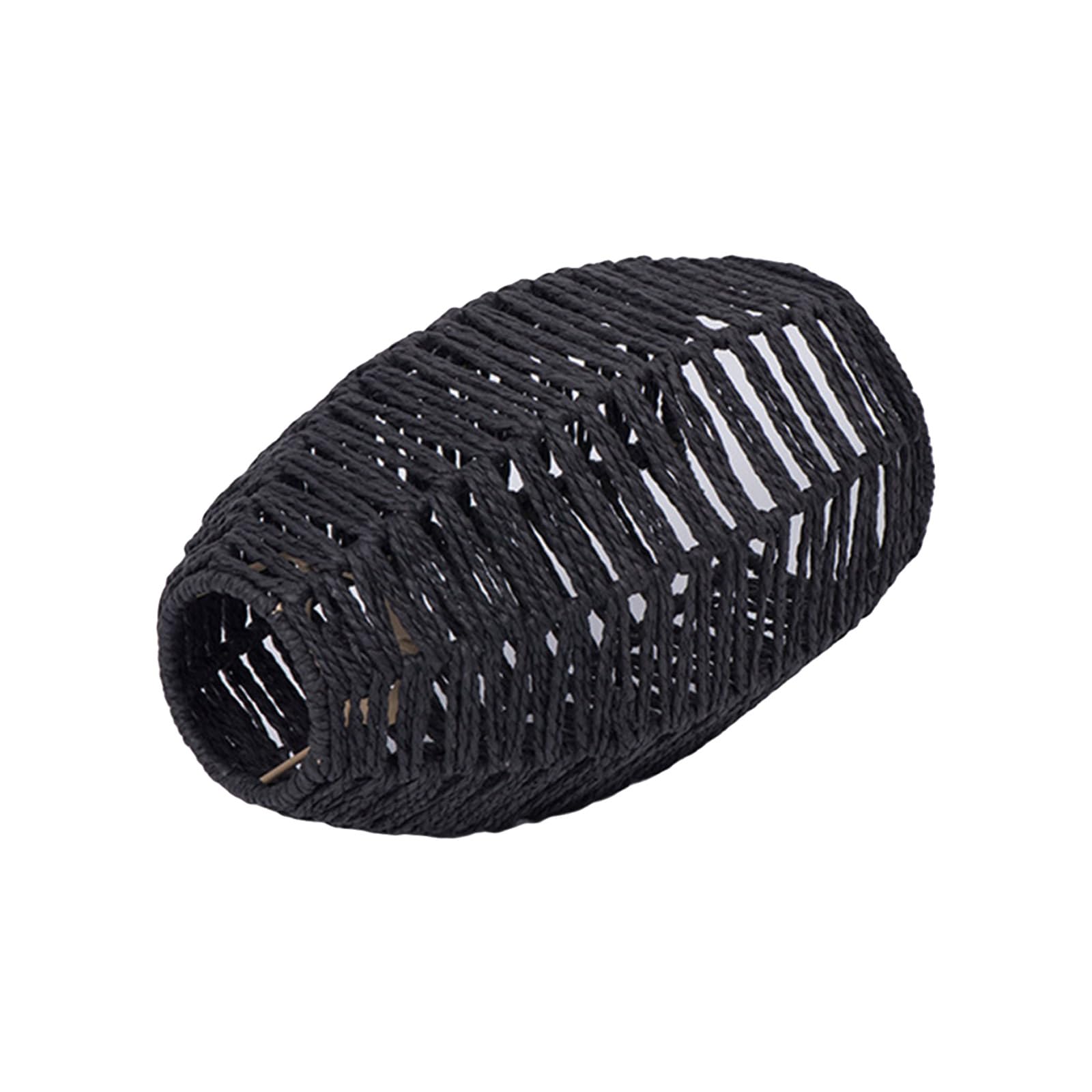 Tsophreniq Ceiling Pendant Lamp Shade Covers Hand Weaved Imitation Rattan Lampshade Living Room Decoration Hanging Light Covers Hanging Light Fixture Shade