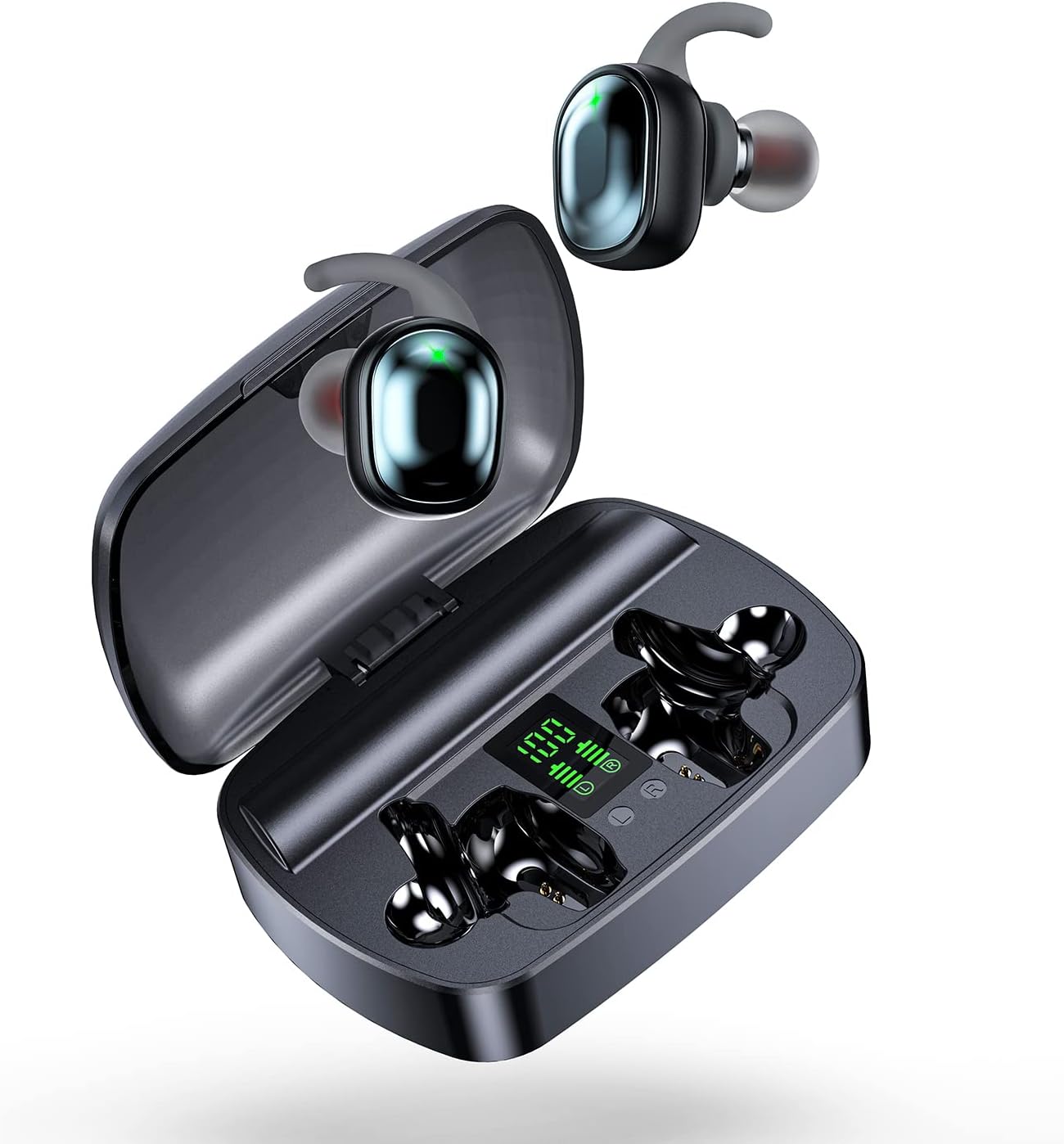 Bluetooth Headphones Sports Bluetooth Earphones Wireless 8 Hours + 100