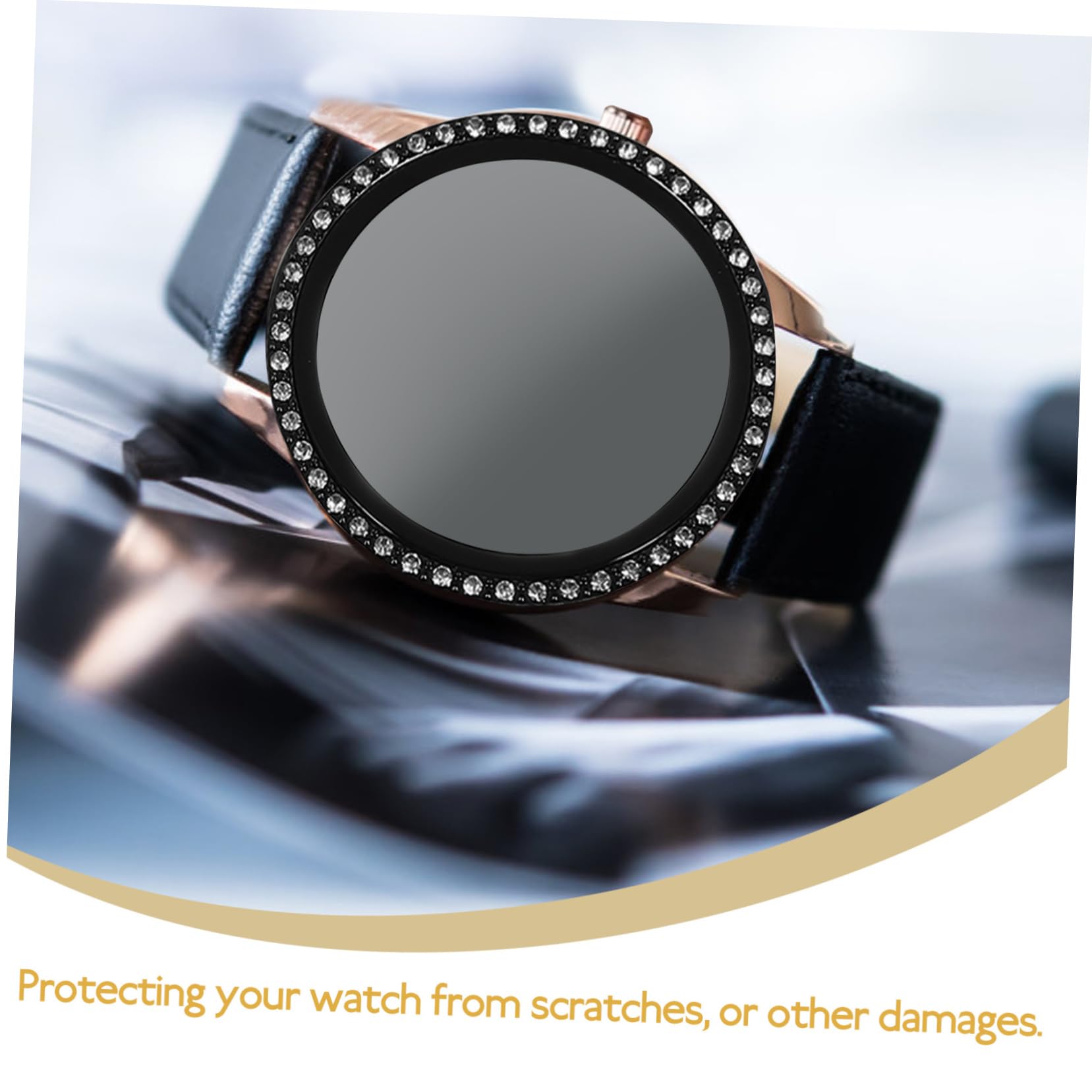 Uonlytech 5sets Austauschbare Strass Smartwatch Cover Für Watch 2 Watch Edge 3pcs * 5