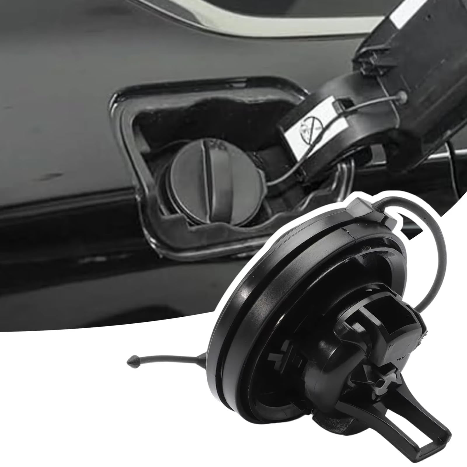 Tappo del Serbatoio Carburante di Ricambio Compatibile con Peugeot 301 3008 508 9687552880 1609818980 Parti di Ricambio per Tappo del Serbatoio Carburante per Auto