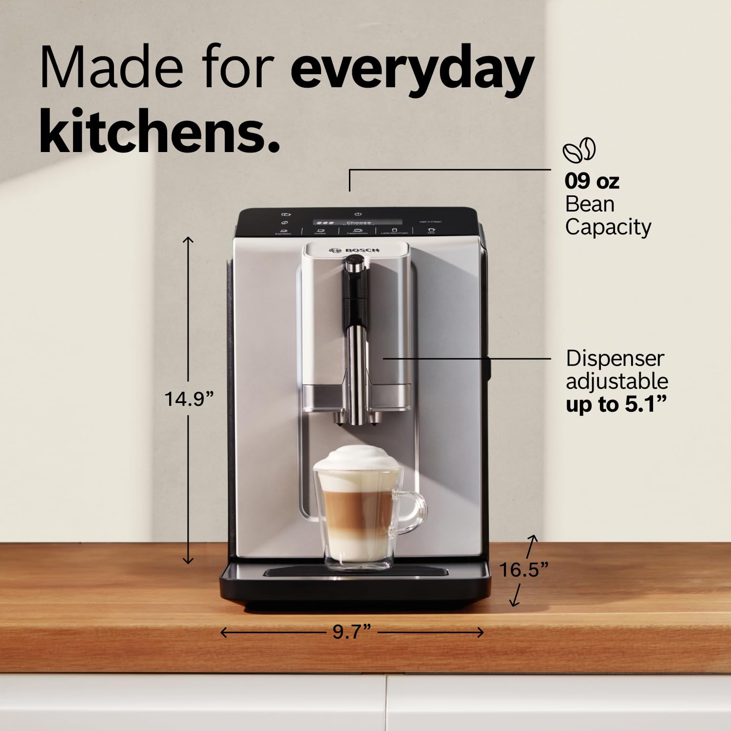 Bosch Automatic Coffee Maker - Barista Quality -11