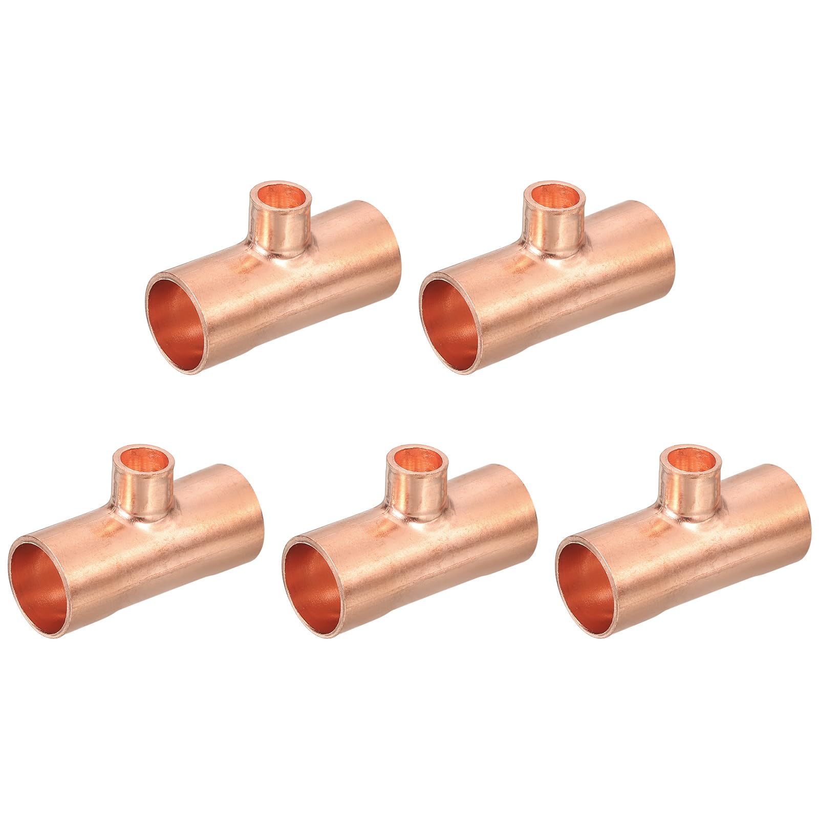Raccord réducteur cuivre de 1,27 cm étanche et résistant pour circuit de réfrigération
