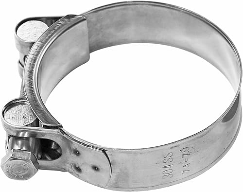 Miniatura 14 de AKIHISA Abrazadera de manguera con perno en T, abrazadera de correa de tubo de acero inoxidable 304 de rango OD de 0.669-0.748 in, abrazadera