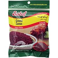 Vista 4 de Sadaf Sumac Spice Ground - Polvo de condimento de zumaque puro - Kosher - Especias persas - Botella de 2 onzas