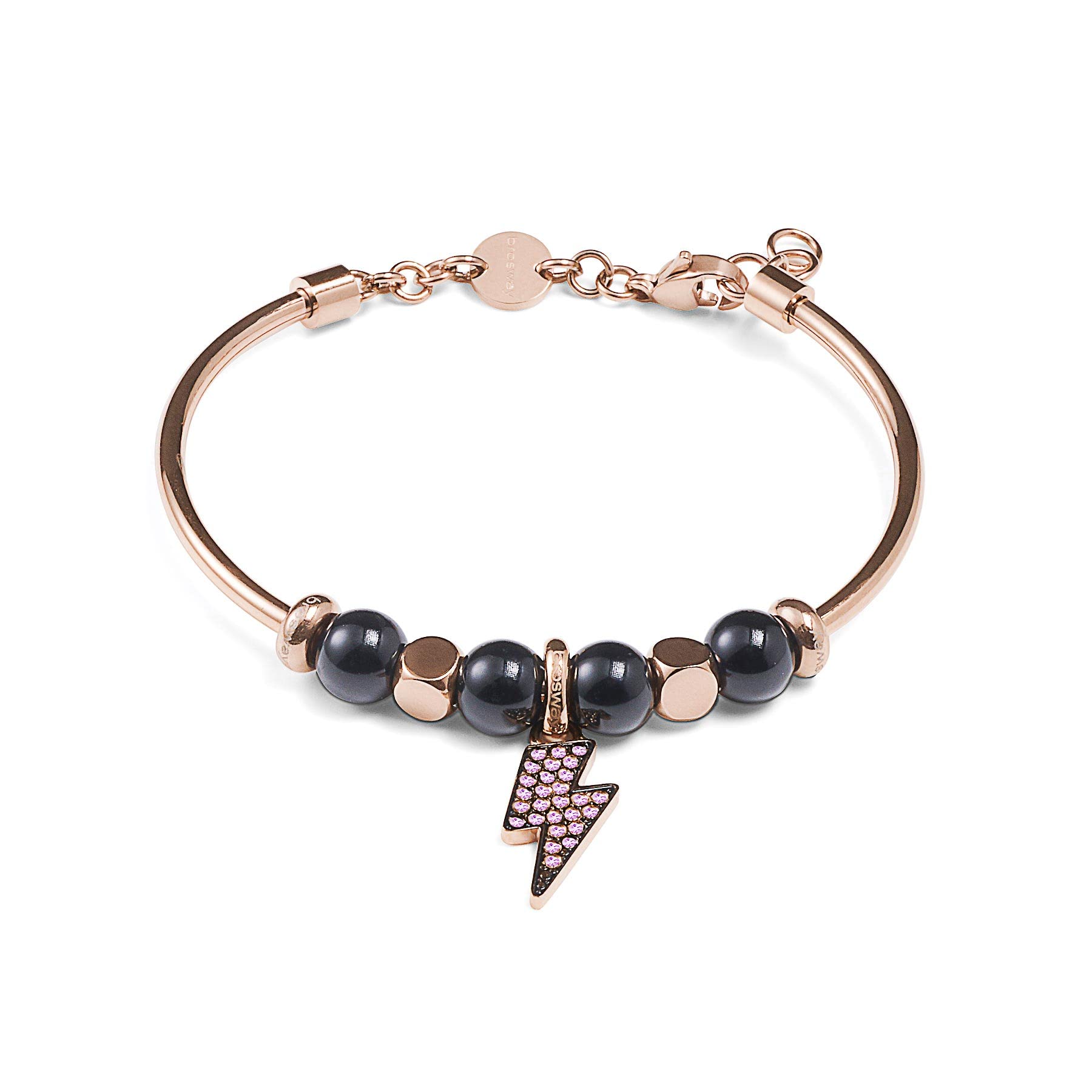 Brosway Bracciale Donna in Acciaio e Cristalli/pietre Naturali | Collezione Tres Jolie - BTJMS655