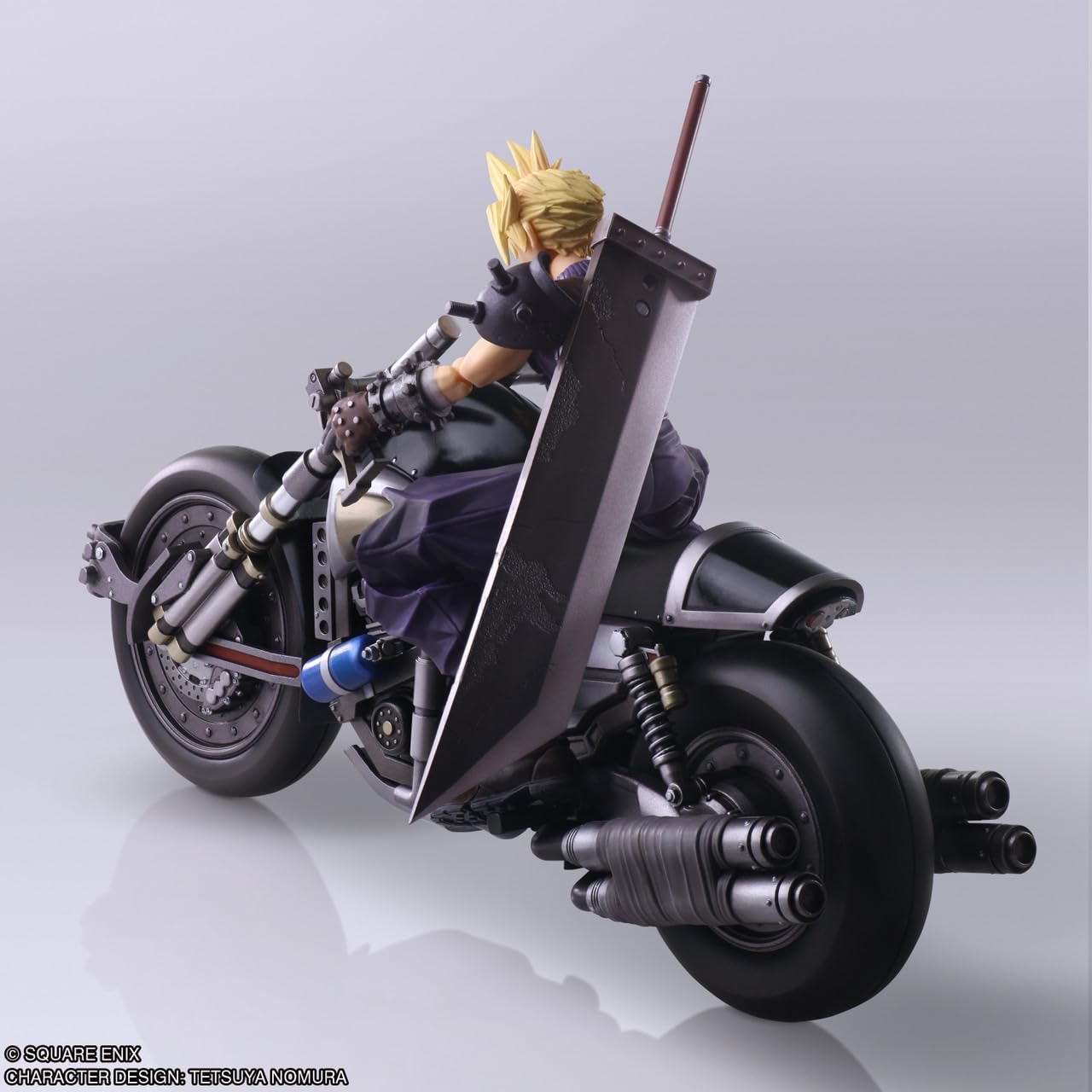 Final Fantasy VII Bling Arts Cloud Strife & Hardy Daytona PVC Pre
