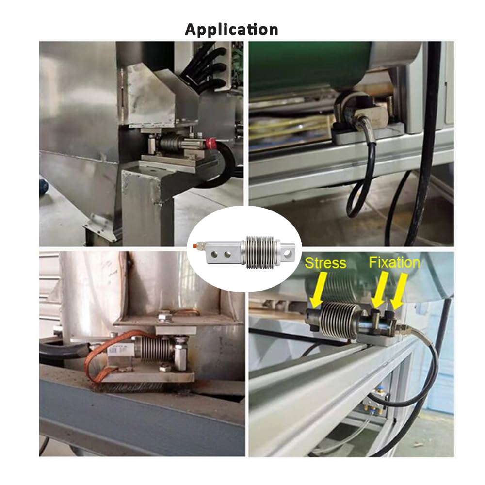 ATO 10kg Beam Load Cell, Alloy Steel Tension Compression Load Cell, IP68 Waterproof Cantilever Beam Load Cell for Platform Scale, Hopper Scale, Conveyor Scale, Industrial Weighing Systems
