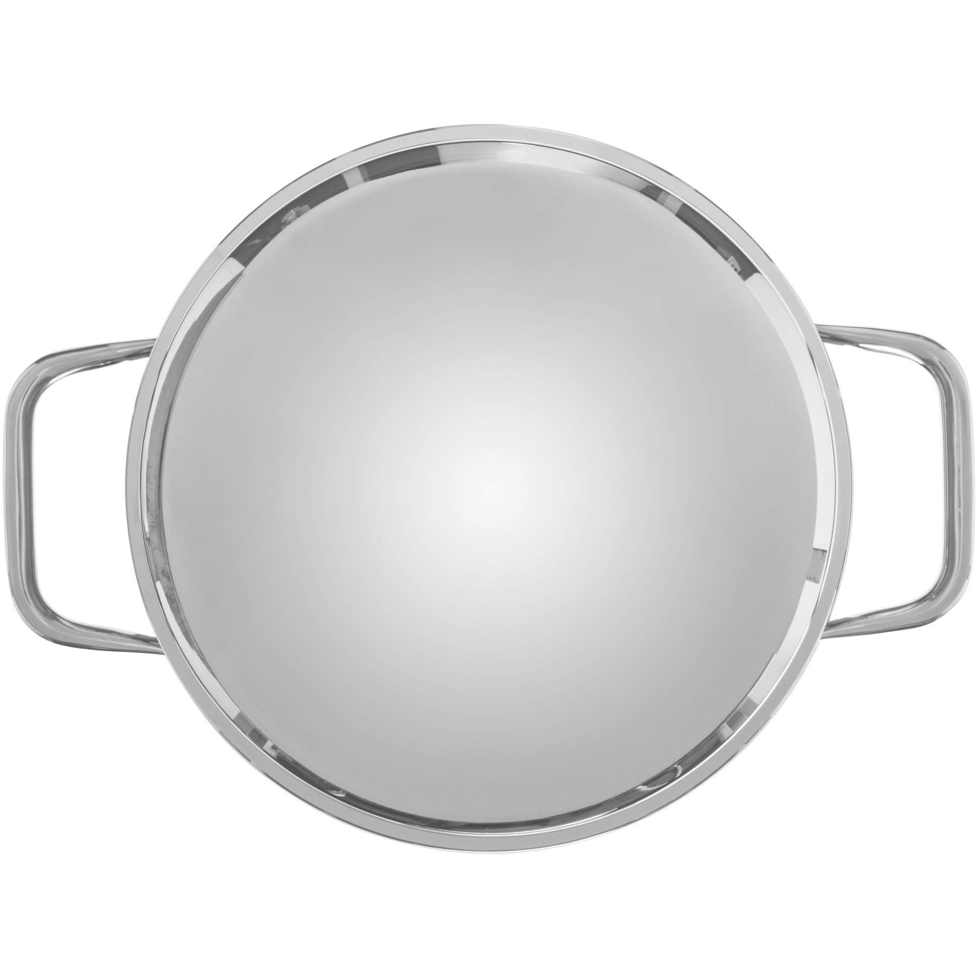 WMF Compact Cuisine Wasserbadschüssel 20 cm stapelbar, Rührschüssel Edelstahl für Wasserbad, Cromargan Edelstahl Schüssel poliert, spülmaschinengeeignet