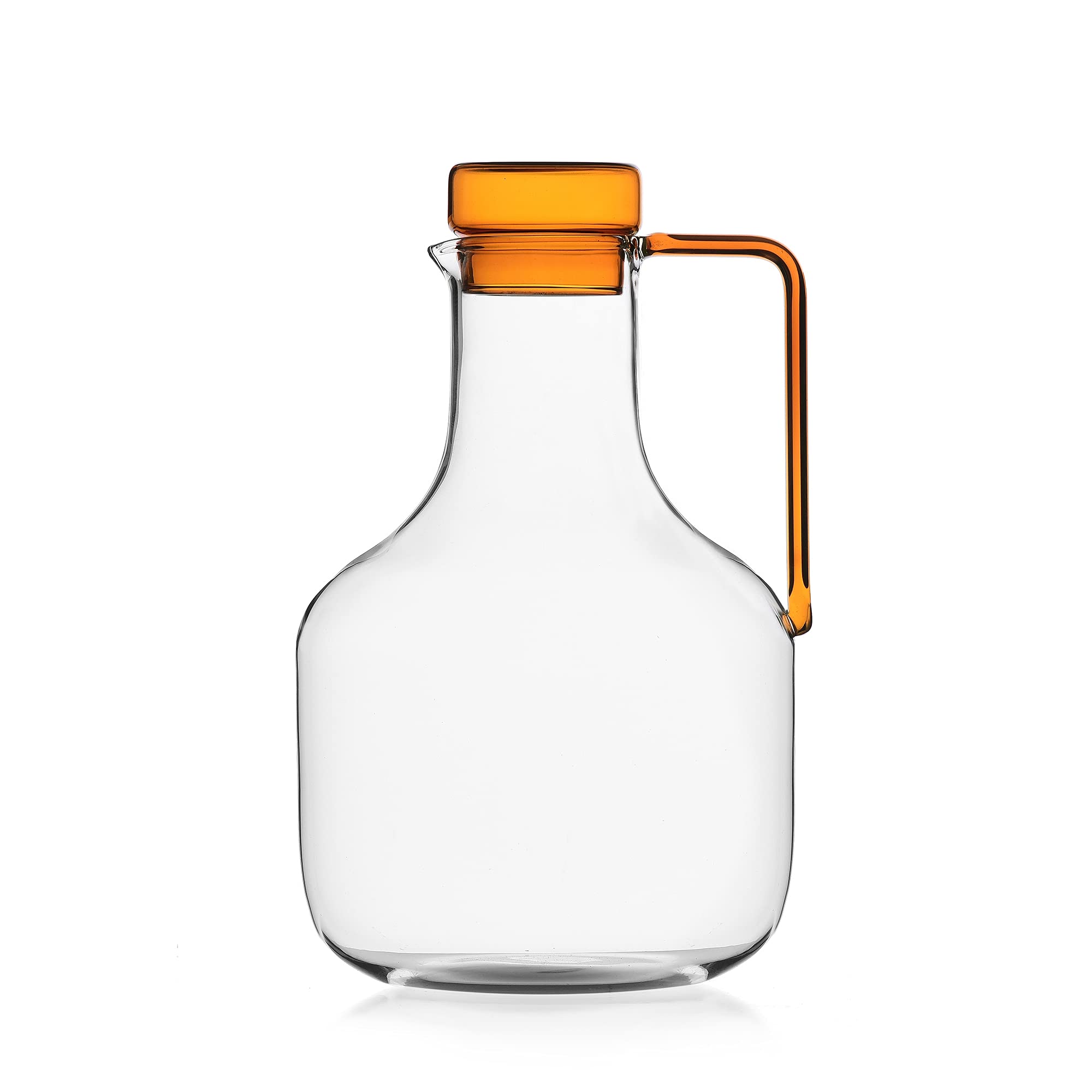 Ichendorf Milano Jug Clear Amber Cap Liberta Collection 9352286