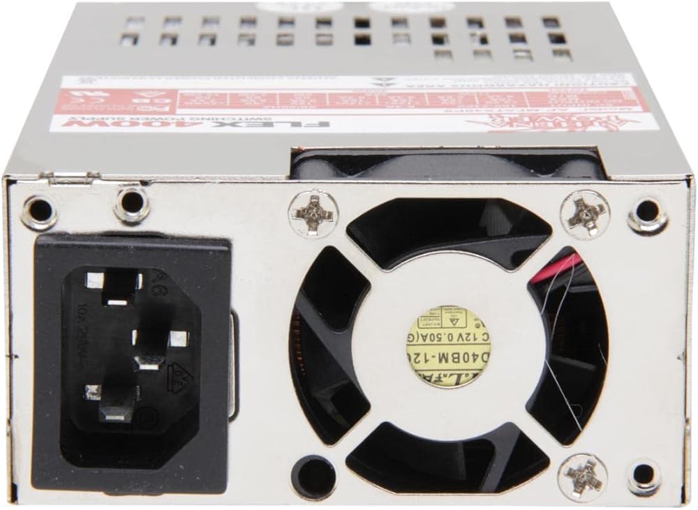 Athena Power AP-MFATX40P8 Flex ATX 400W Power Supply thumbnail 2