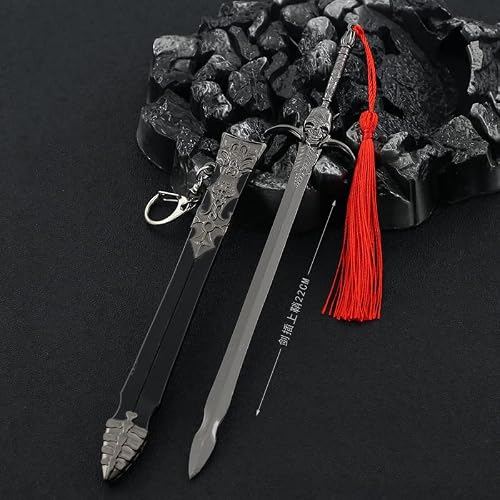 Aei Hobby Letter Opener, Toy Sword, Devil May Cry 5 Cos Rebellious Knight Greatsword Tandin Dante Weapon Virgil Dan Demon Sword Yanmo Pendant #TOP1