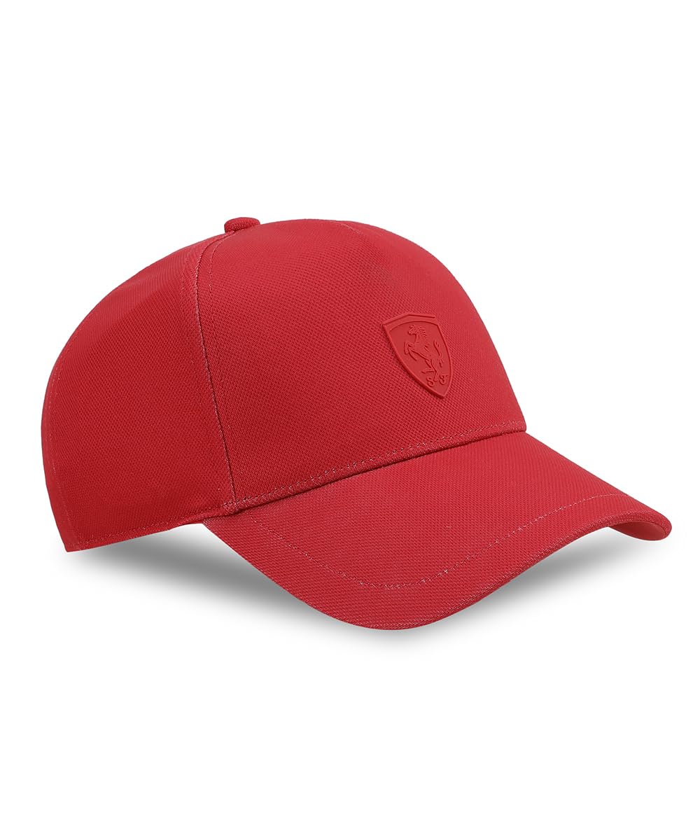 PUMA Ferrari PRO Baseball Cap, Rosso Corsa, One Size