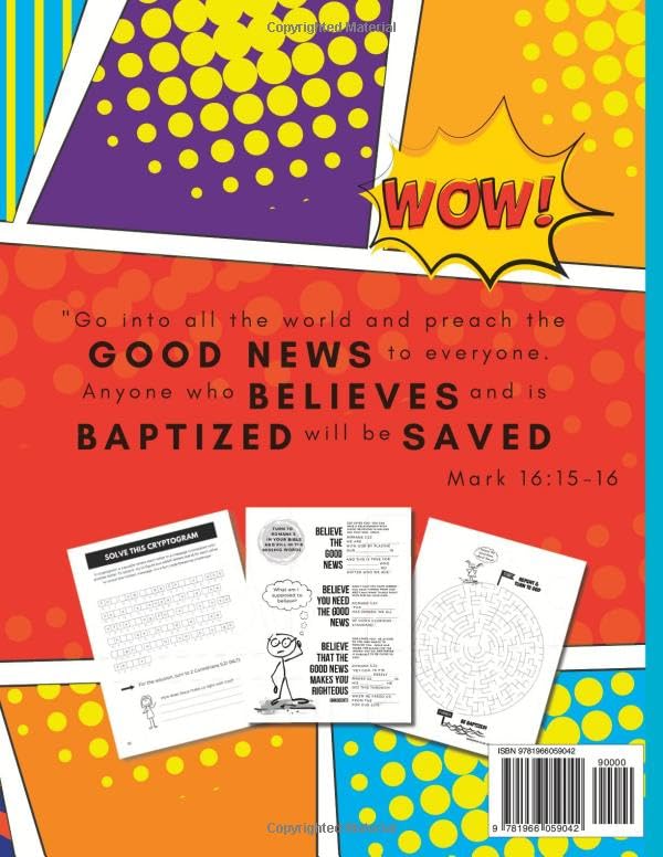 Good News!: A Bible Study & Activity Book to Explain the Gospel for Kids Ages 8-12 - Image 2