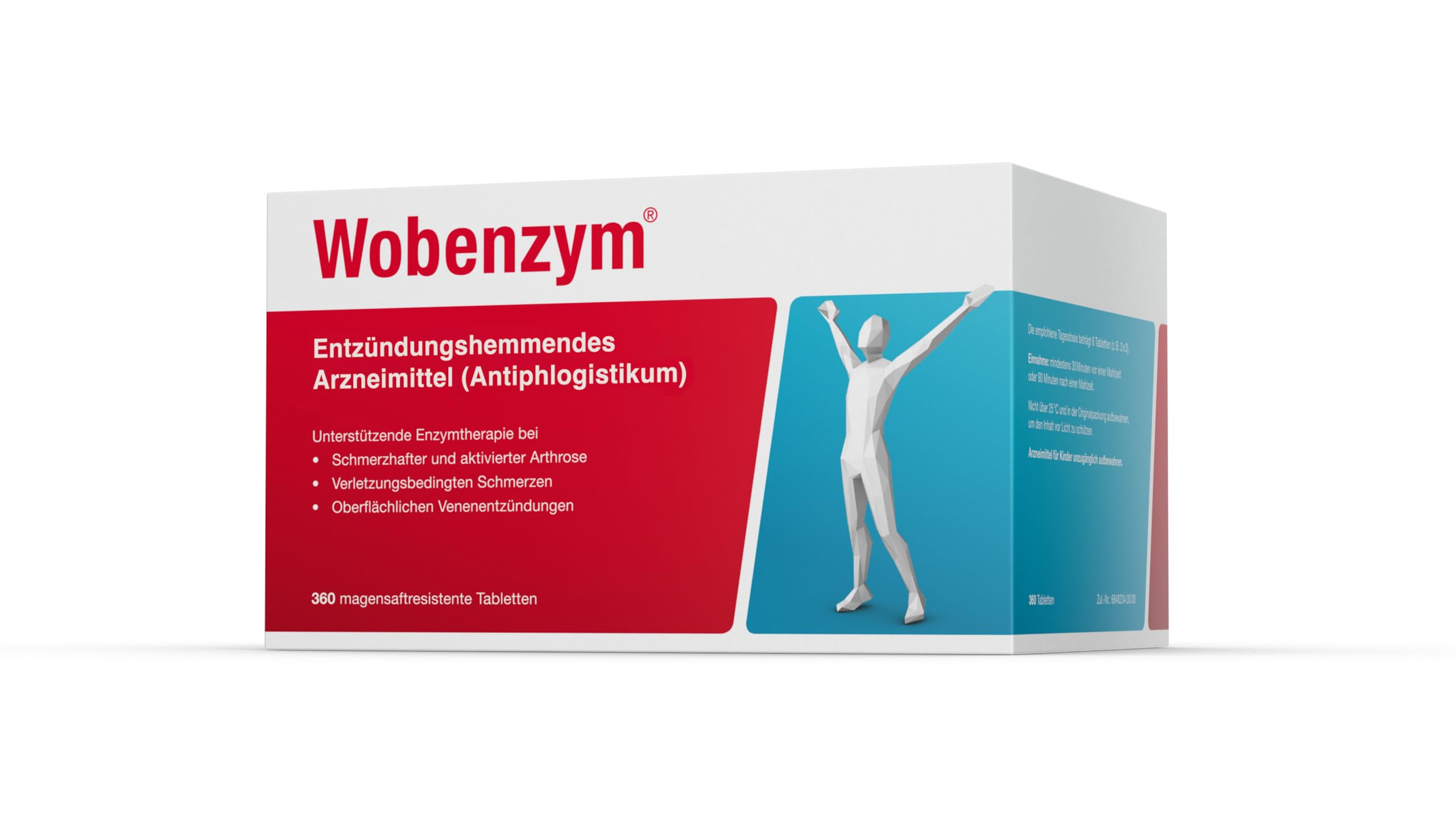 WOBENZYM magensaftresistente Tabletten 360 St