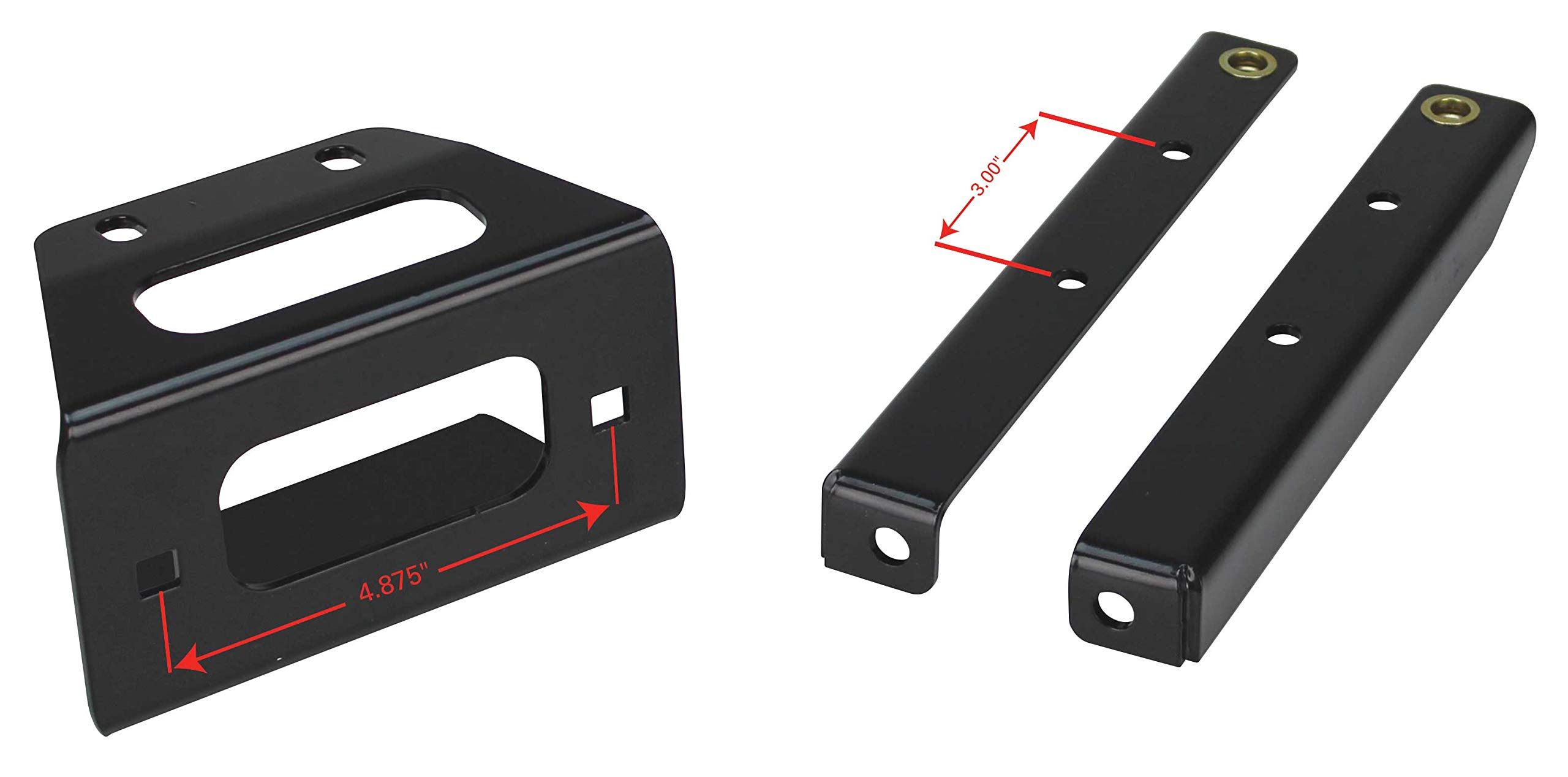 Extreme Max 5600.3169 Soporte de cabrestante ATV para Polaris RZR 570/800