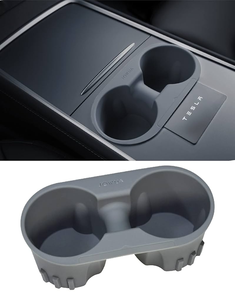 Amazon | JOWUA センターコンソールカップホルダー Tesla Model