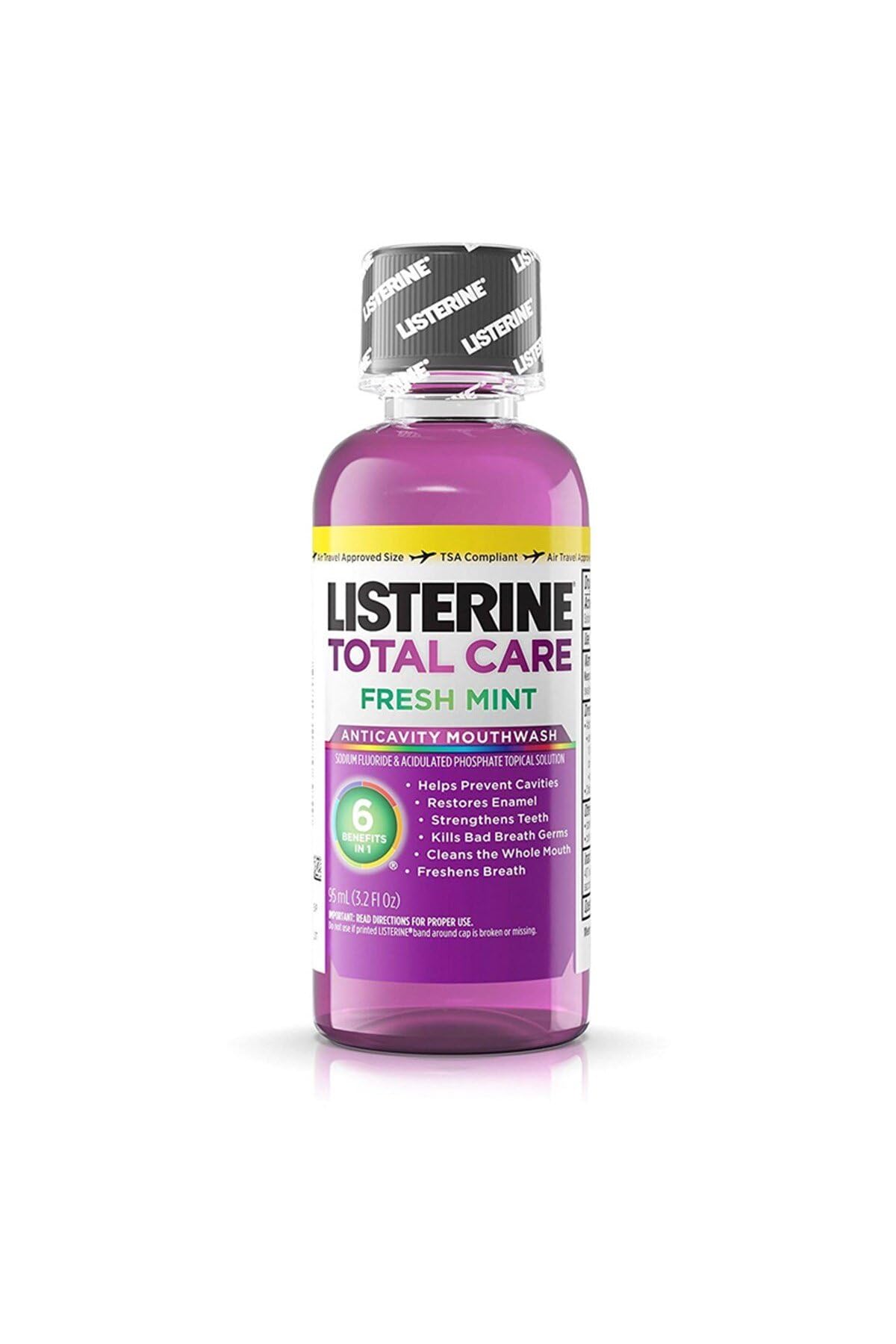 Listerine Total Care Fresh Mint Ağız Çalkalama Suyu, 95 ml