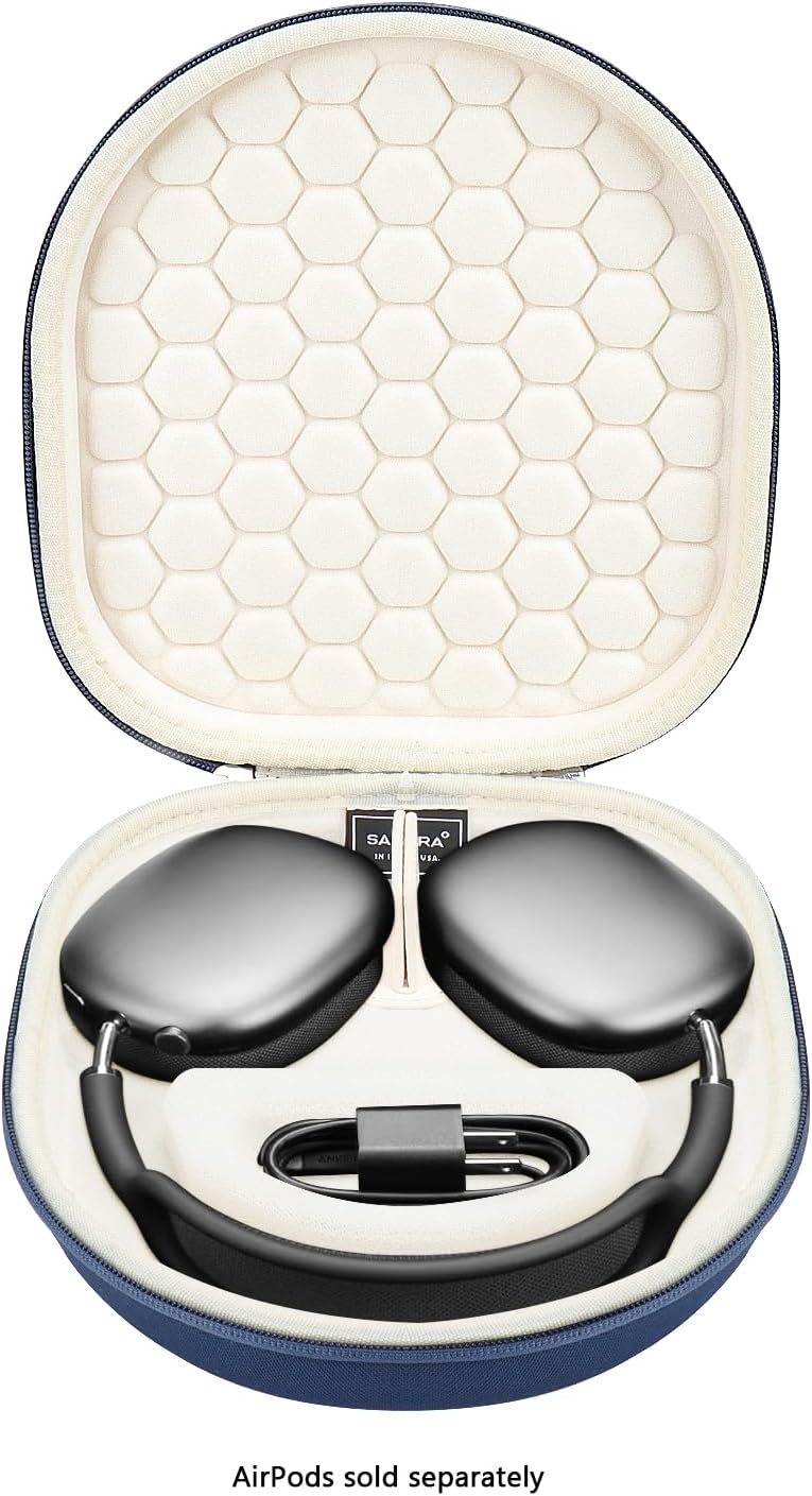 SaharaCase - Carry Case for Airpods Max, Midnight Blue, (HP00194)