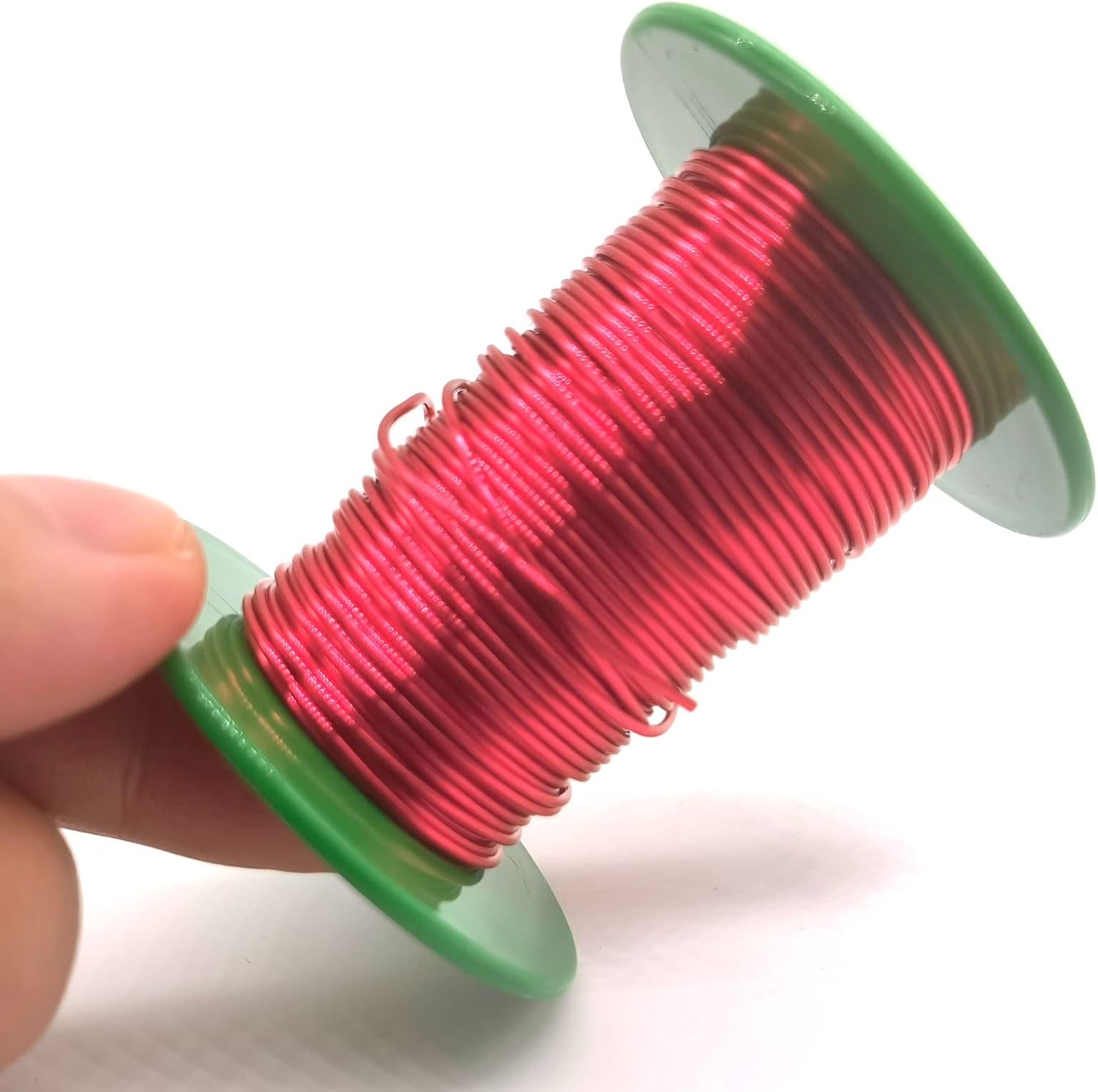 Copper Enameled Magnet Winding Wire 40AWG 18AWG 36AWG 32AWG 0.17mm 0.25mm 0.08mm 0.23mm 0.07mm Red Copper Wire QA-1/155 Used in The Production of Transformers