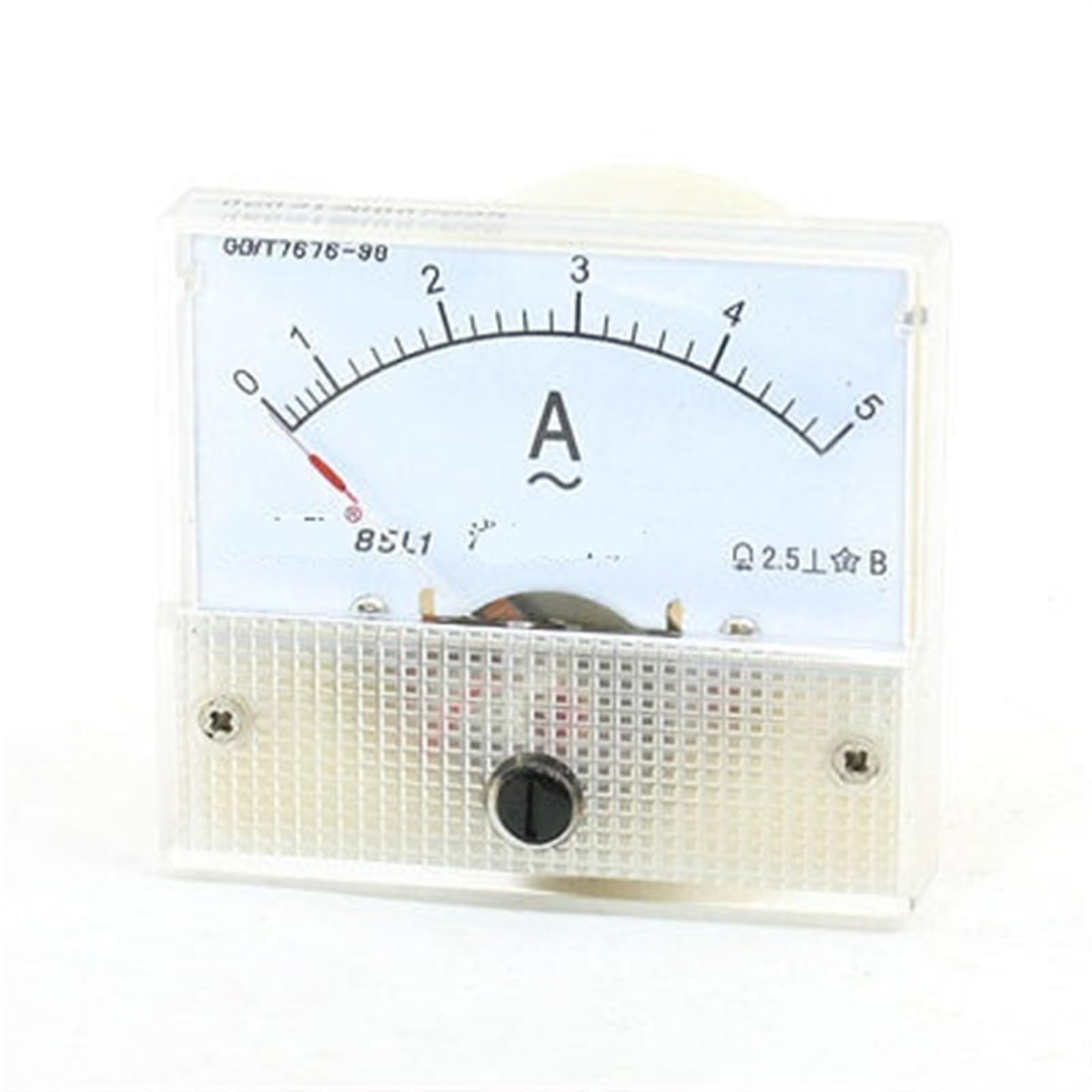 Amplificateur analogique avec compteur CA 0-5A à aiguille précise