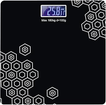 Nidhdhi Creation Thick Heavy Tempered Glass LCD Display Digital Personal Bathroom Health Body Weight Weighing Scales For Body Weight, Weight Scale Digital For Human Body(H)