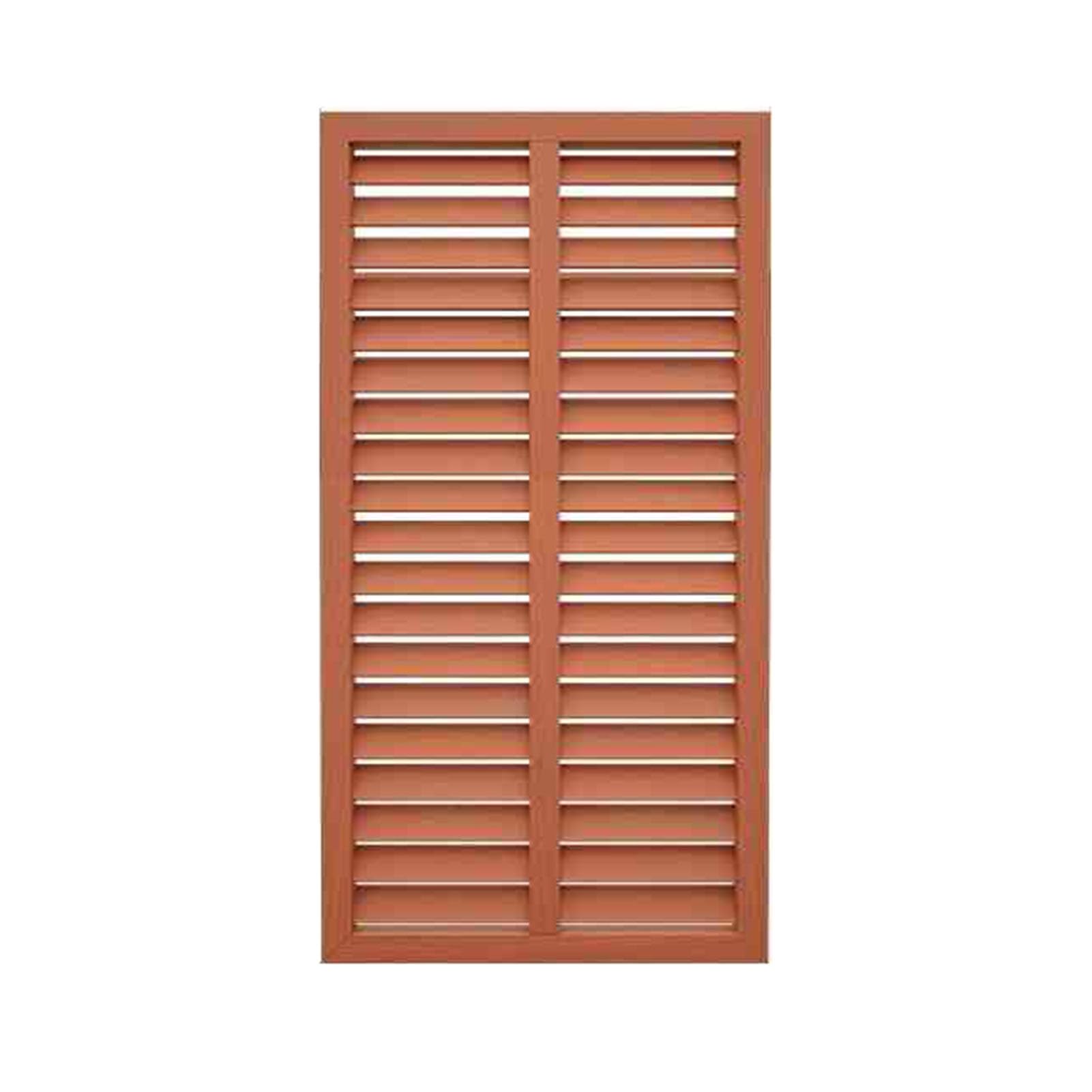 Divisorio da giardino in legno, divisorio decorativo temporaneo per esterni, staccionata esterna autoportante per cortile o patio (60 x 120 cm) – Elegante soluzione per la privacy