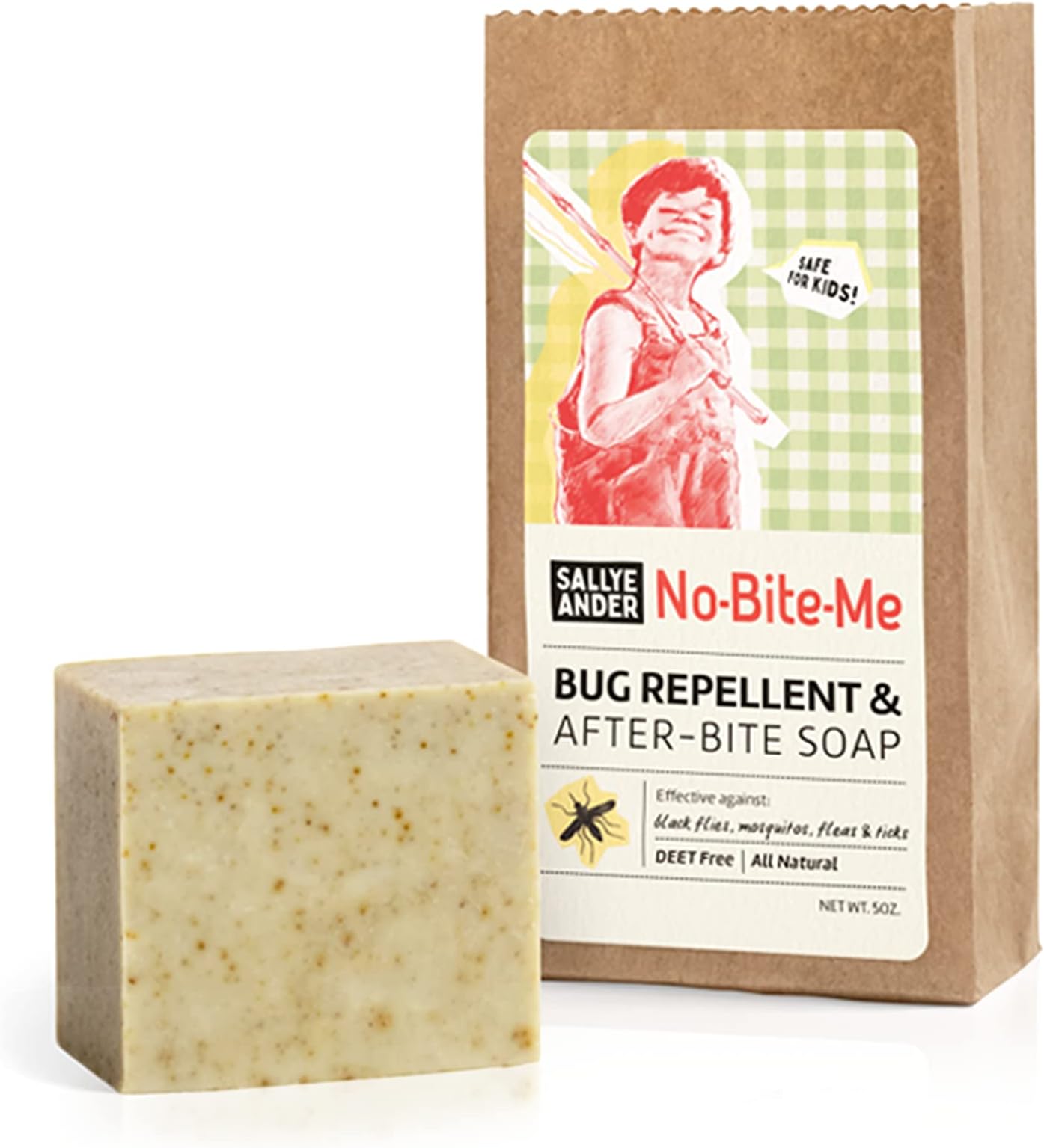 SallyeAnder No Bite Me Soap With Bag Quantity Single Bar