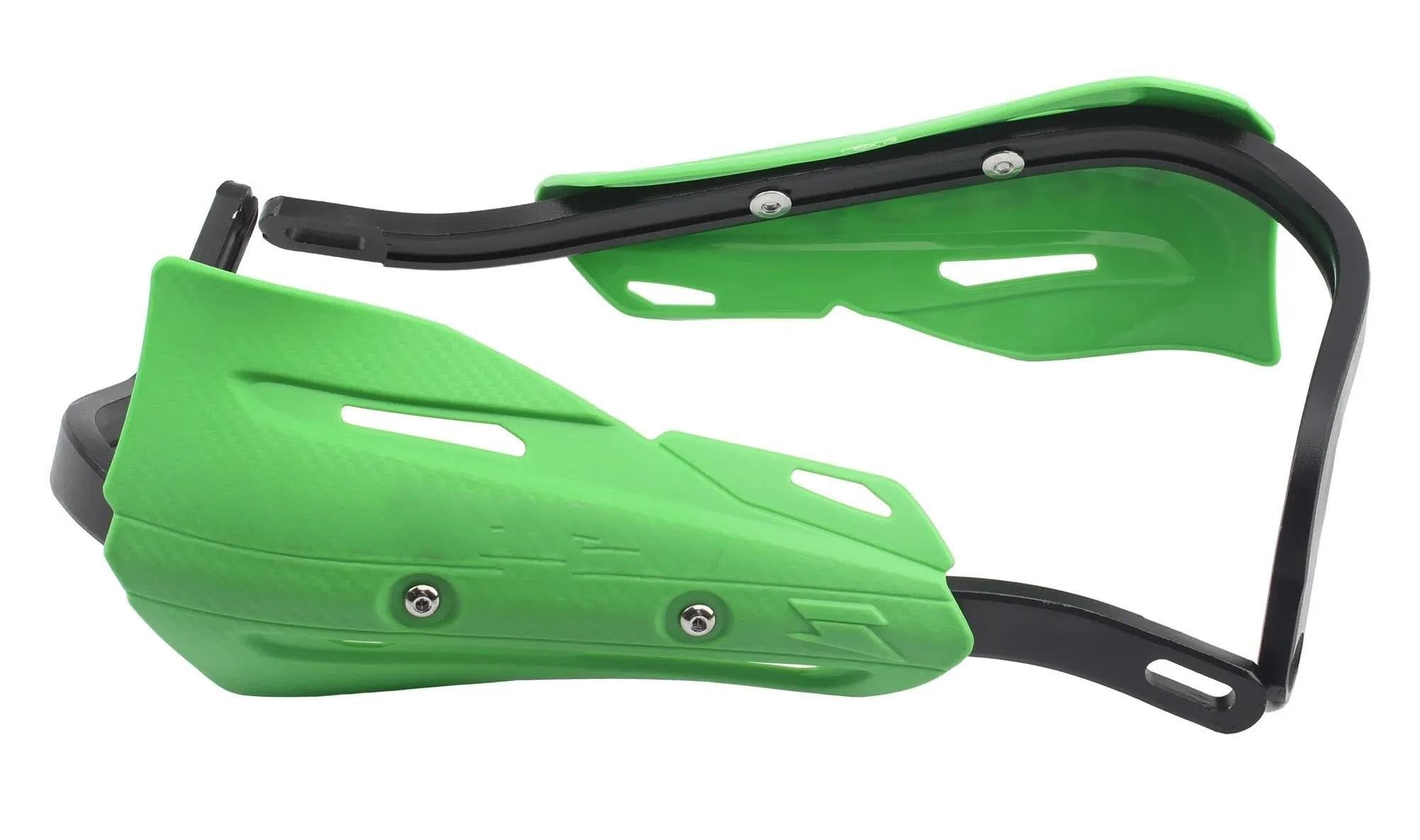 Protectores Manos Moto Protector Mano Manillar Motocicleta 22 Mm 28 Mm Protector Palanca Embrague Freno(Green)