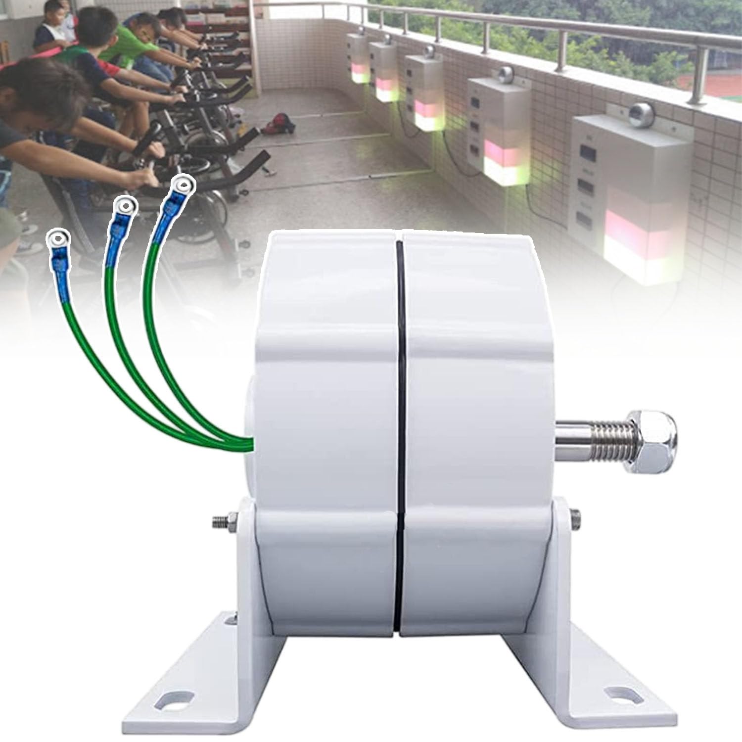 12 V, 24 V, 48 V, 1000 W Permanentmagnet-Generator, Mit Gleichrichter, 600 U/Min, Mit Aluminiumgehäuse, 90 % Umwandlungsrate, Kann Durch Wind, Wasser Und Muskelkraft Angetrieben Werden,24V