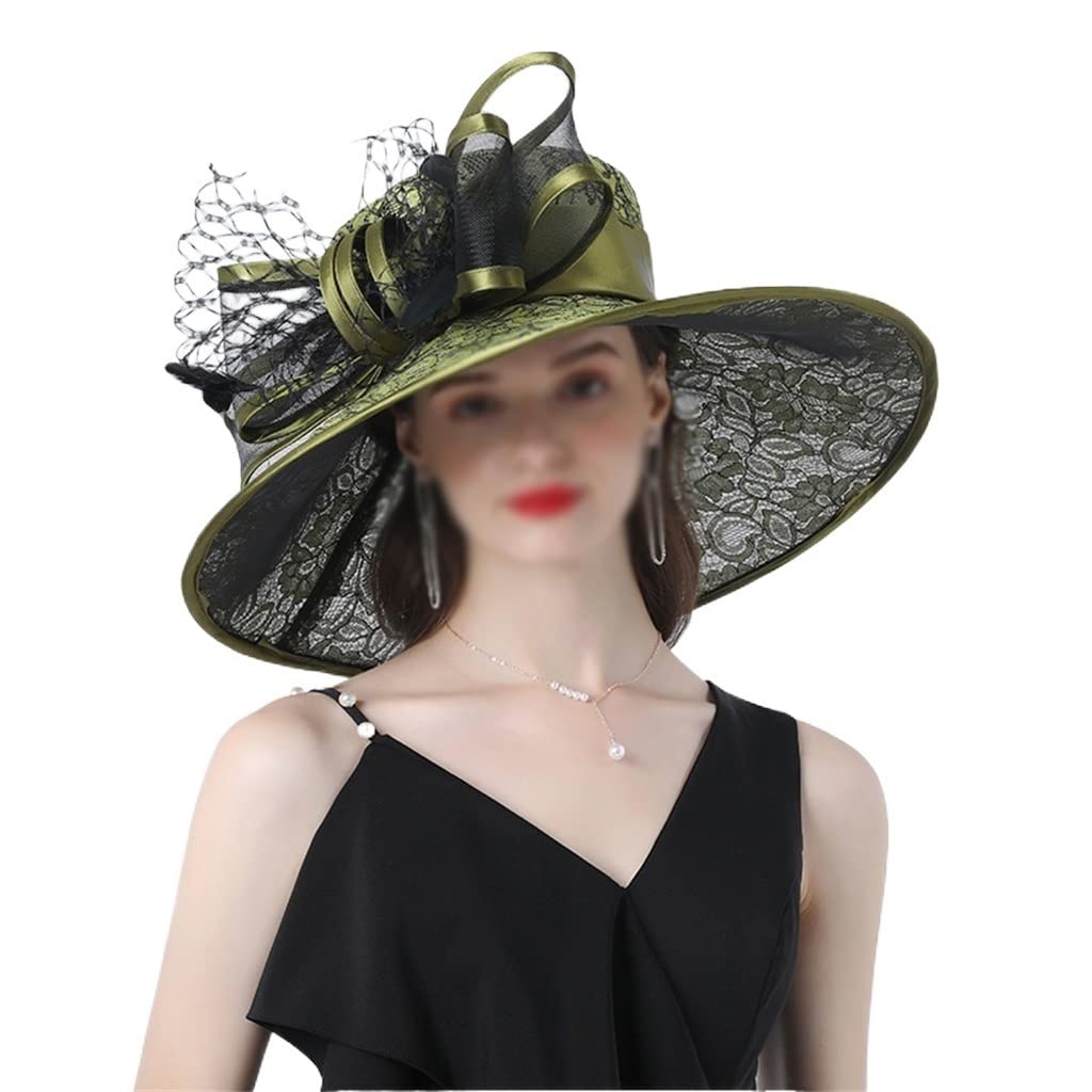 Cappello da Sole a Tesa Larga in Rete Dacron da Donna