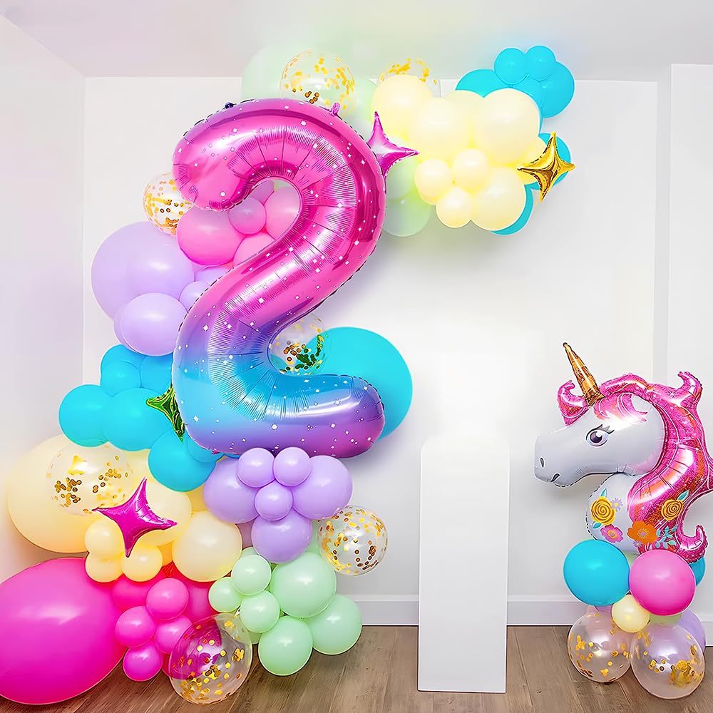 Foil Globo Número 5 Azul 40" (101cm), Inflable Helio o aire, Gigante Numeros 0-9, 10-19, 20-29, 30-100, Grande Globos Decoración para La Boda Aniversario y Cumpleaños Fiestas — view 115