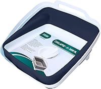 Vista 2 de 2.4 Gal (9L) Lavabo Plegable con Tapón de Drenaje, Lavabo Plegable Multiusos Ahorrador de Espacio, Fregadero, Lavabo de Cocina para Acampar, Tina