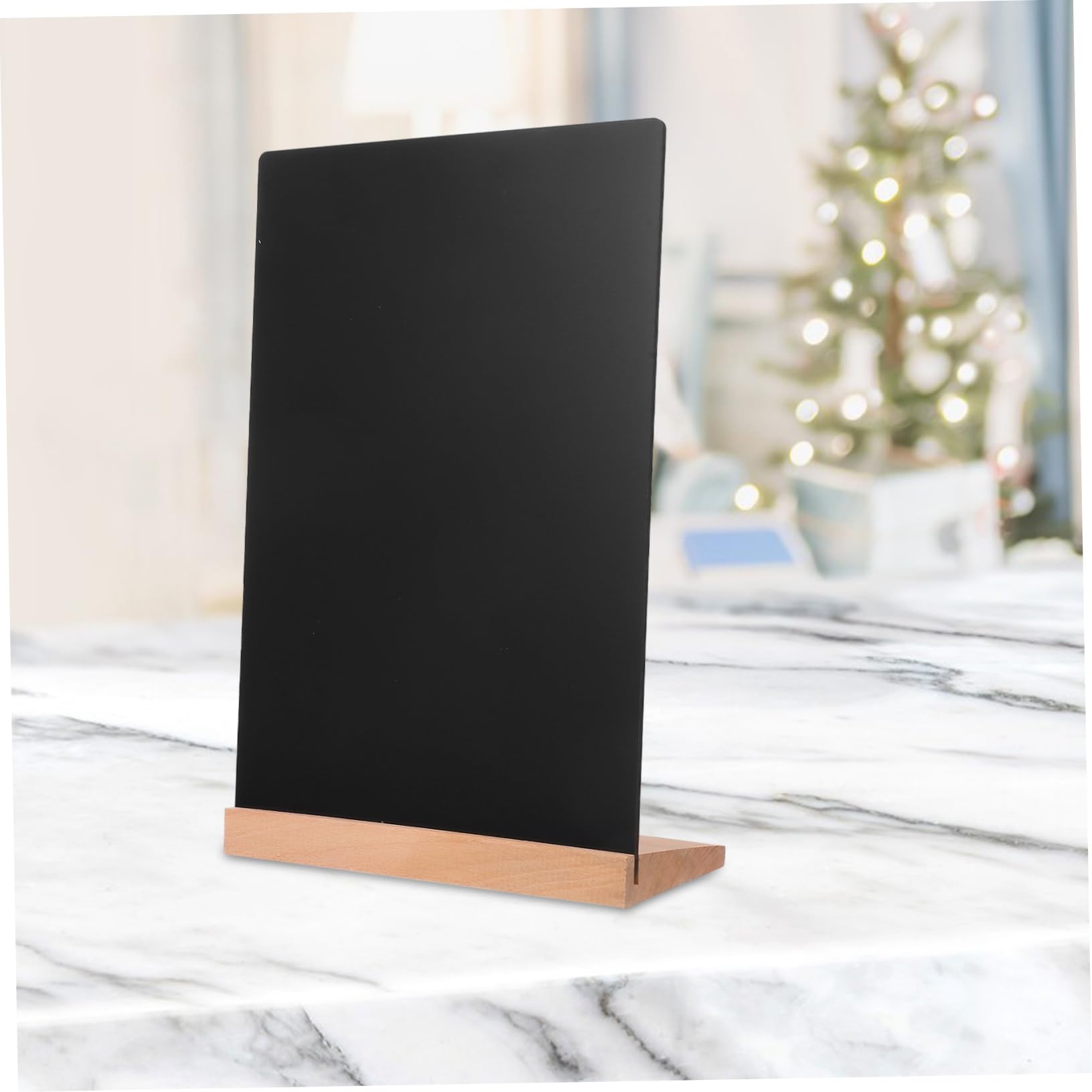 NUOBESTY Kleine Kreidetafel Holz Zum Schreiben Und Bemalen Für Geburtstage Hochzeiten Dekoration Zu Hause Im Büro Und Geschäft